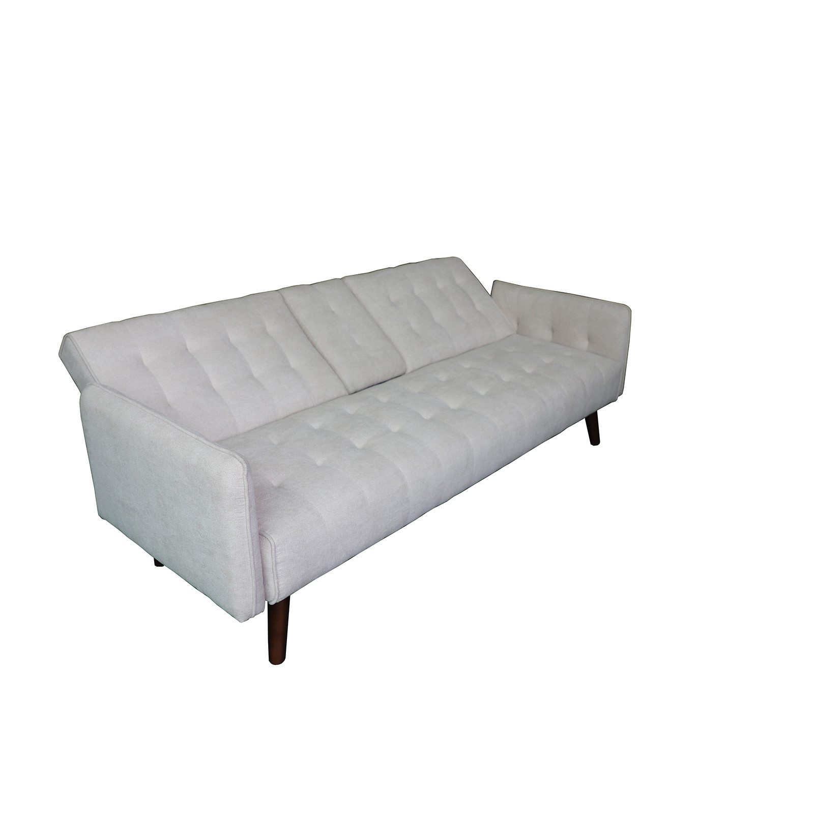 HTI-Living Schlafsofa Sofa mit Knopfsteppung Elouisa Grau, Stück 1 Teile, S günstig online kaufen