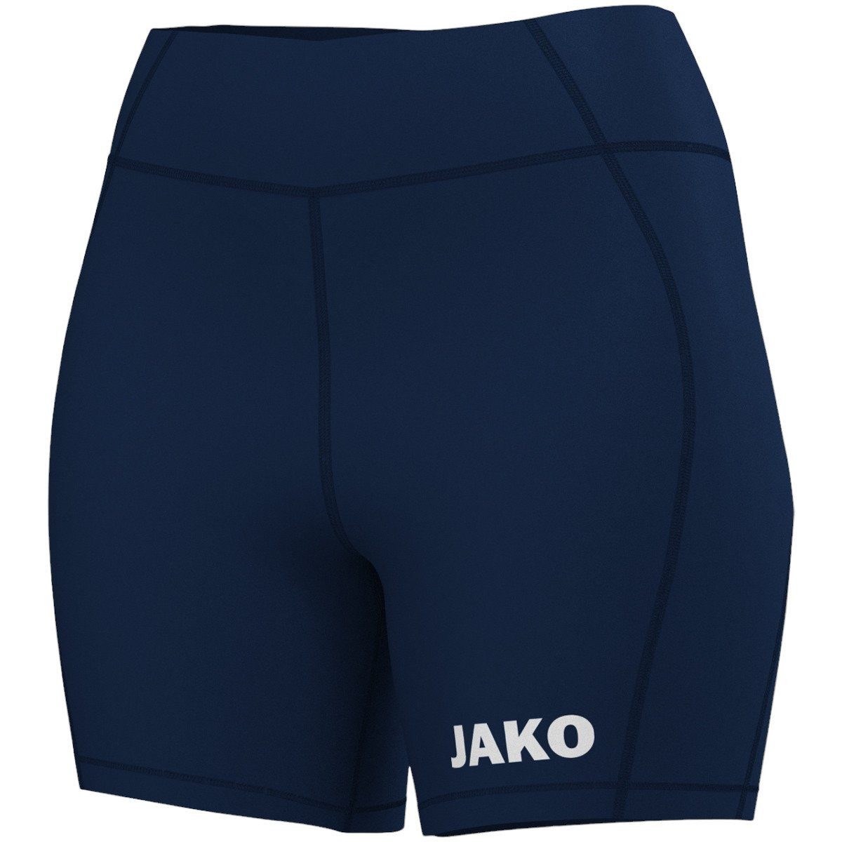 Trainingshose Indoor Tight Power (Polyester-Stretch-Jersey) kurz marineblau Damen