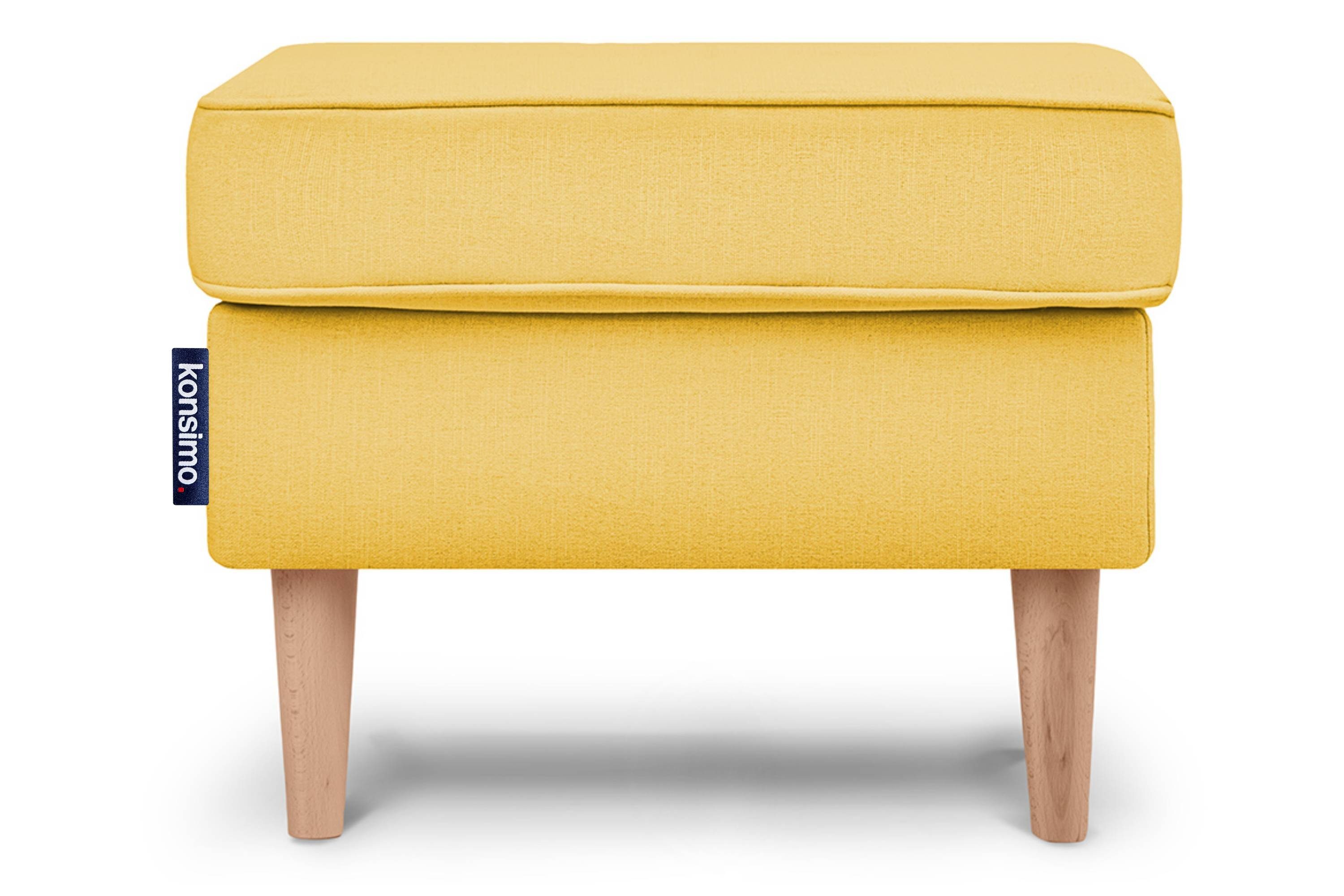 KONSIMO® Стулья STRALIS Polstersitz Pouffe, zeitloses Design, hohe Füße