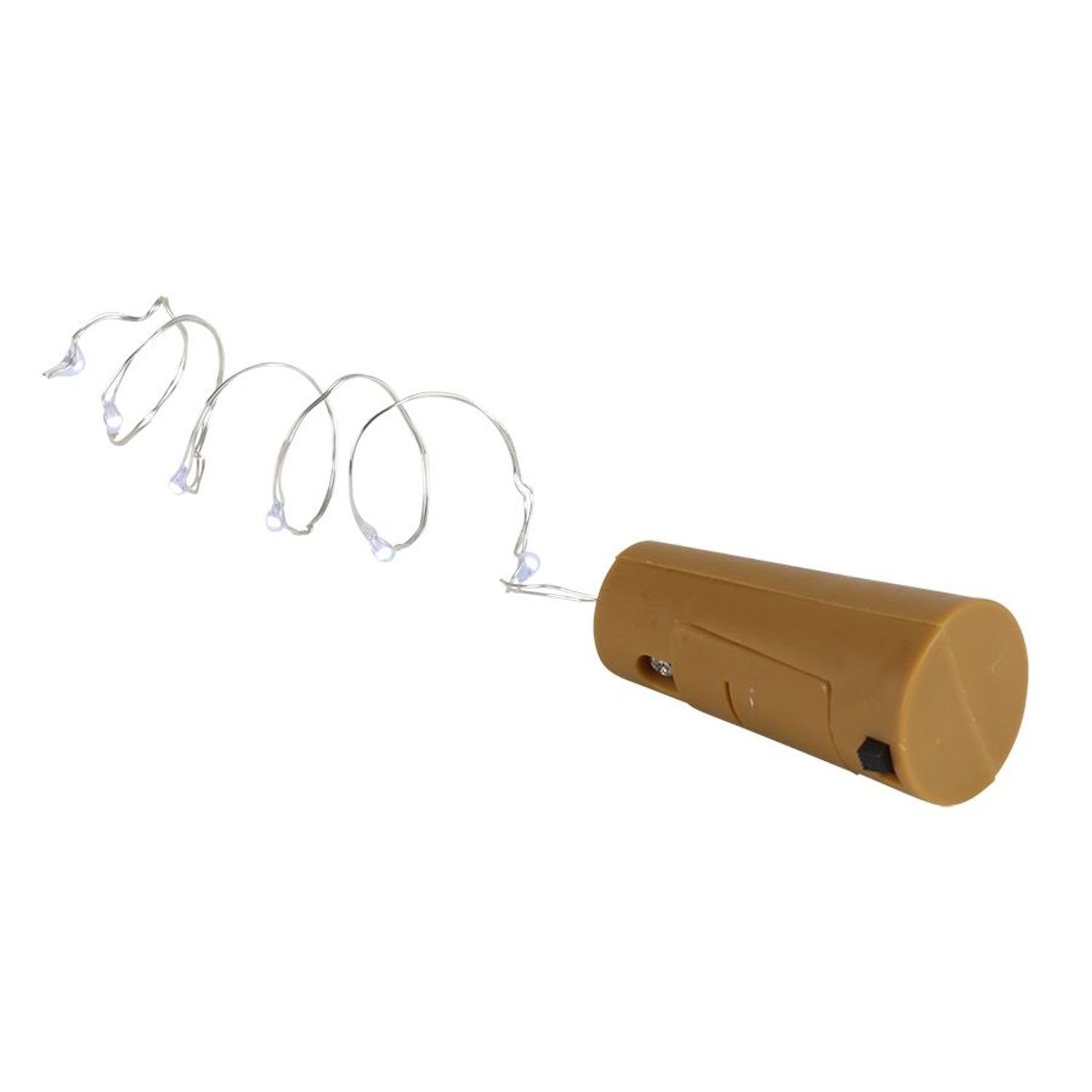 BURI LED Dekolicht Flaschenlicht 10 LEDs Lichterkette Korken Drahtlichterkette Dekolicht