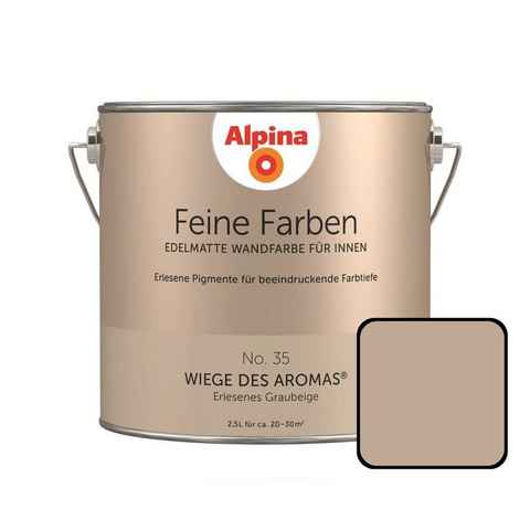 Alpina Wandfarbe Alpina Feine Farben No. 35 Wiege des Aromas 2,5 L