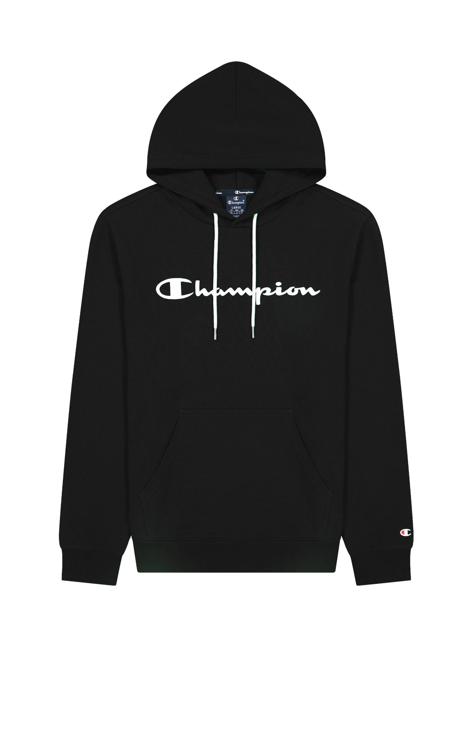 Champion Hoodie Champion Herren Kapuzenpullover Hooded Sweatshirt 217142 nbk (schwarz)