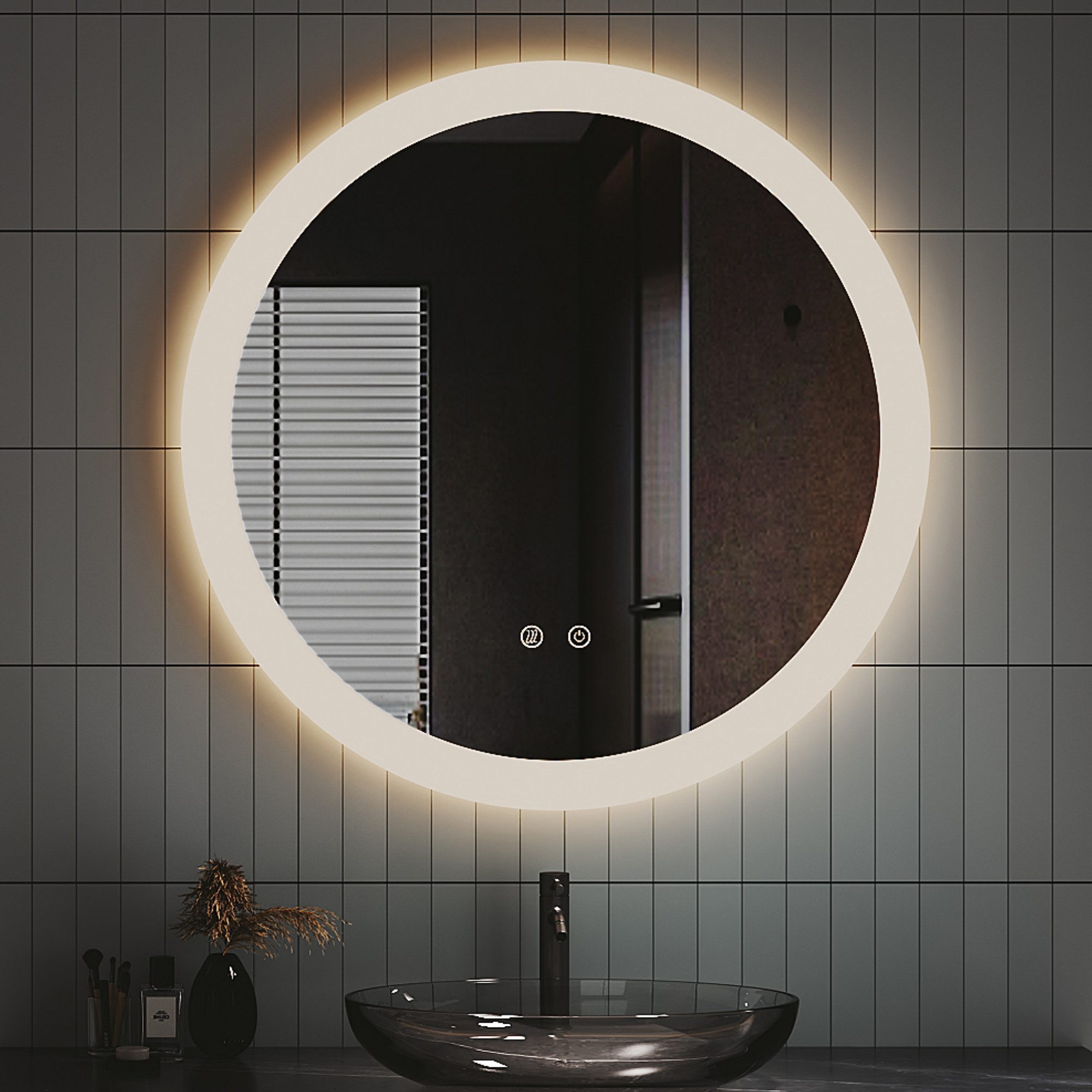 IMPTS Badspiegel Badezimmer Bad Wandspiegel mit günstig online kaufen