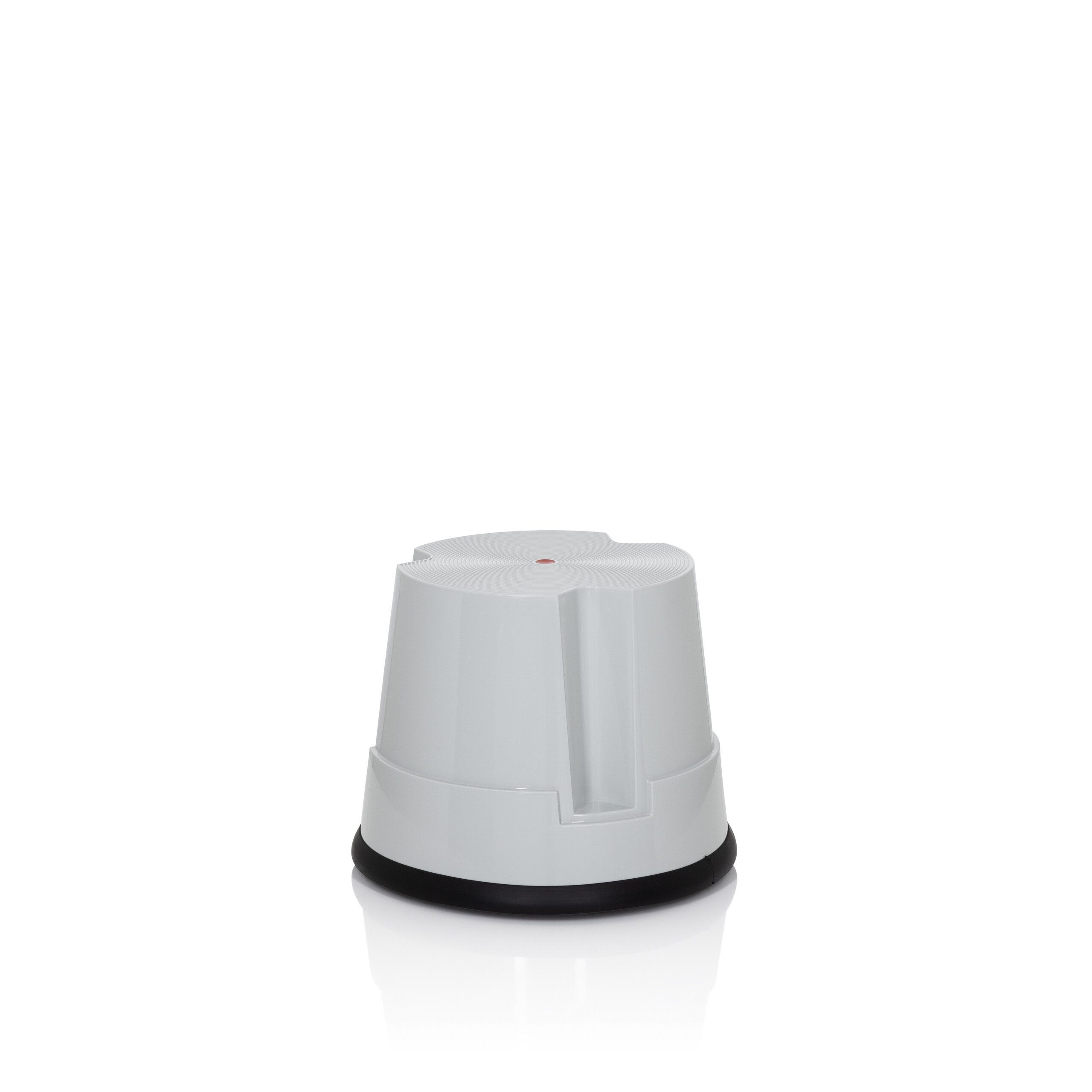 hjh OFFICE Tritthocker Tritthocker TIO-S Kunststoff, Rollhocker