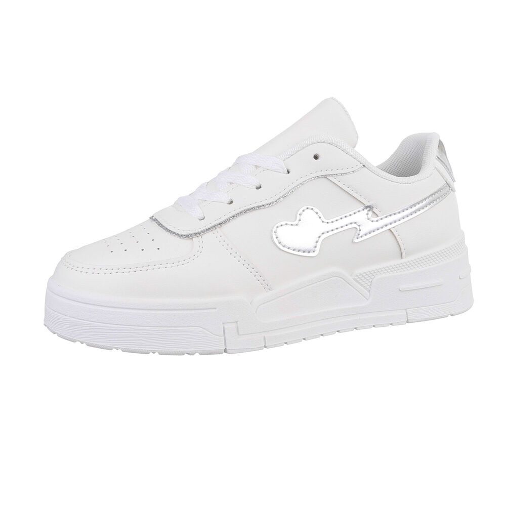 Ital-Design Damen Low-Top Freizeit Sneaker (86188025) Keilabsatz/Wedge Snea günstig online kaufen