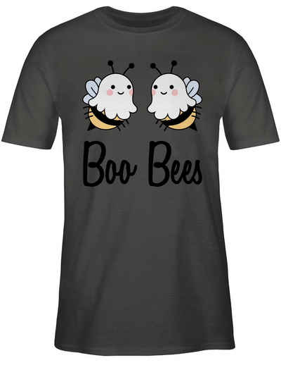 Shirtracer T-Shirt »Boo Bees - schwarz - Halloween Kostüm Outfit - Herren Premium T-Shirt« bienen t shirt - tshirt boo bees - helloween geist