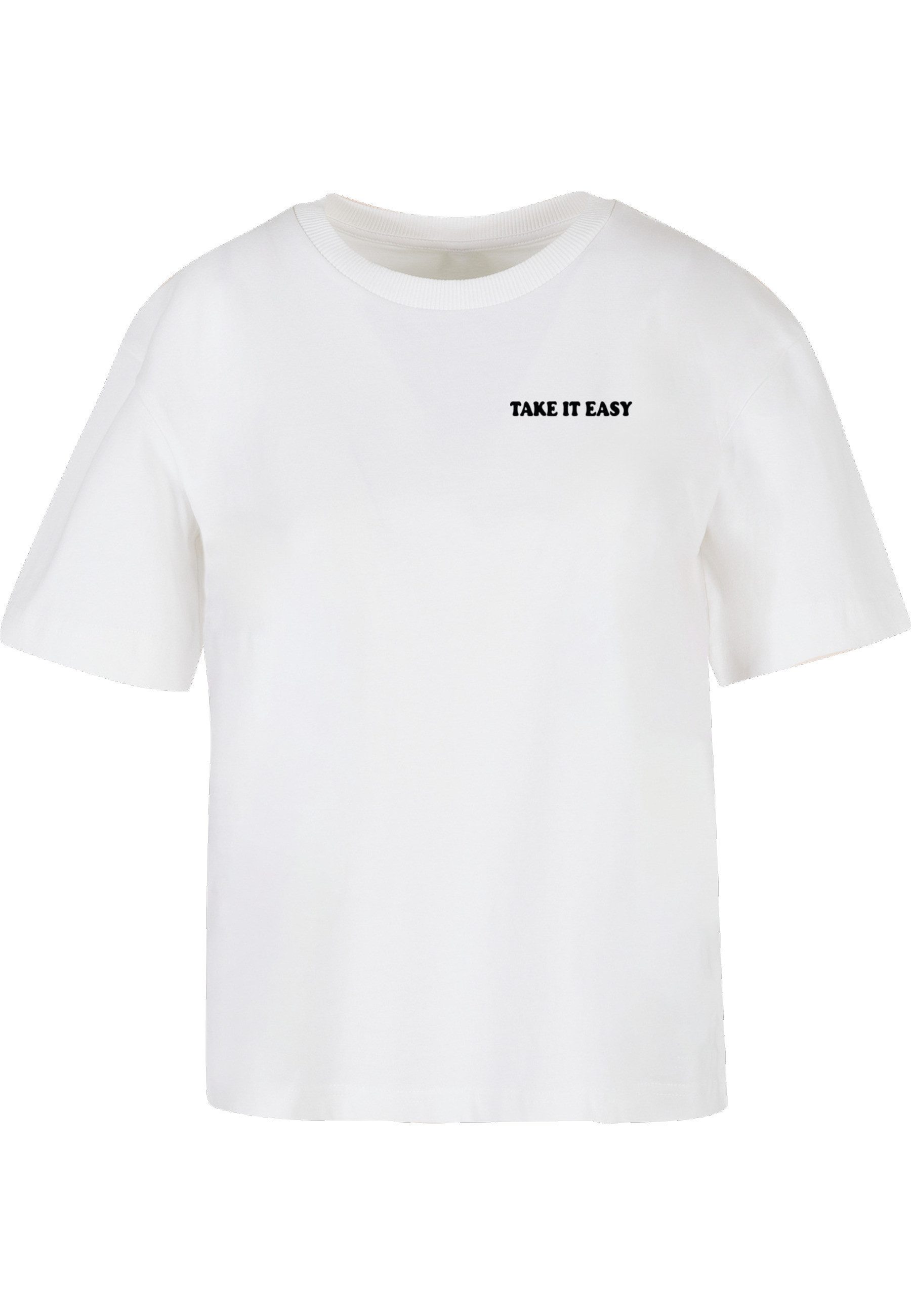 T-Shirt Miss Tee Take It Easy Flowers Tee