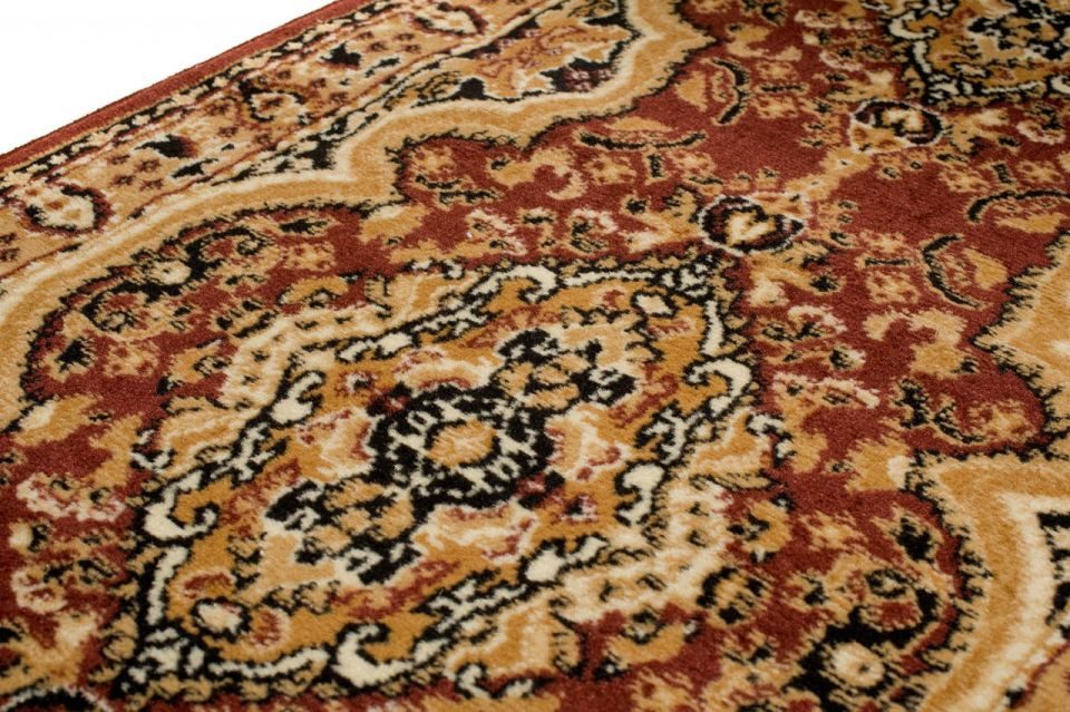 Mazovia Läufer Klassisch Orientalisch Braun Flur, Schlafzimmer, Diele, Fußbodenheizung – Bild 3 von 5