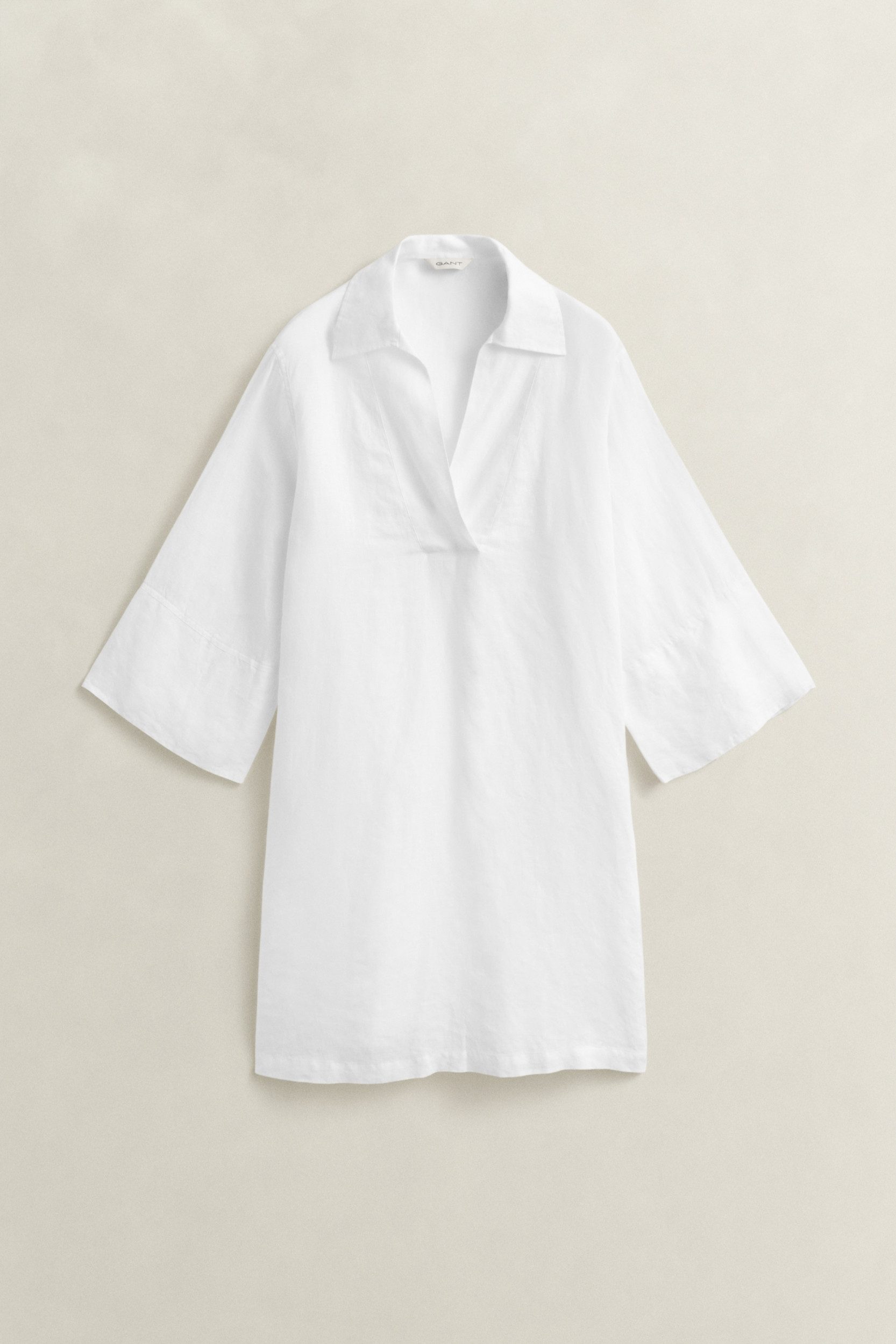 Gant Midikleid LINEN POPOVER DRESS