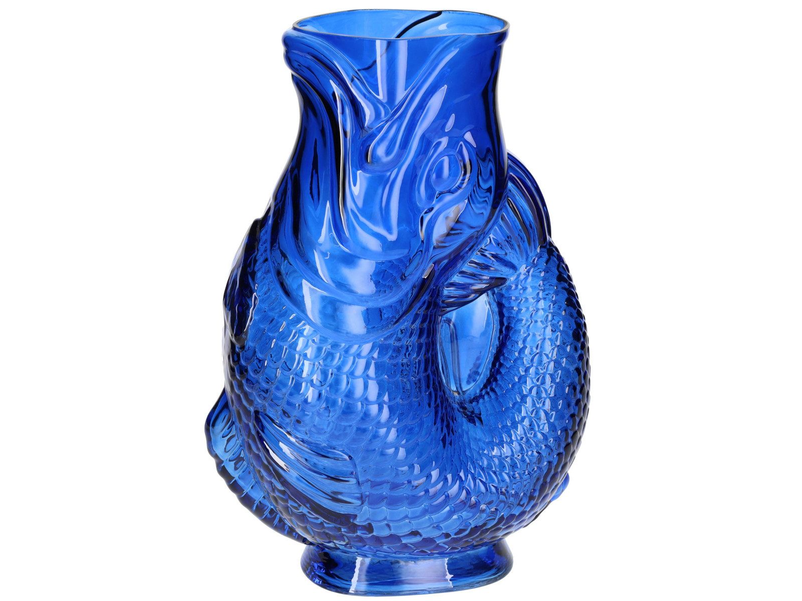 Giftcompany Dekovase Jacquard Fischvase M blau günstig online kaufen