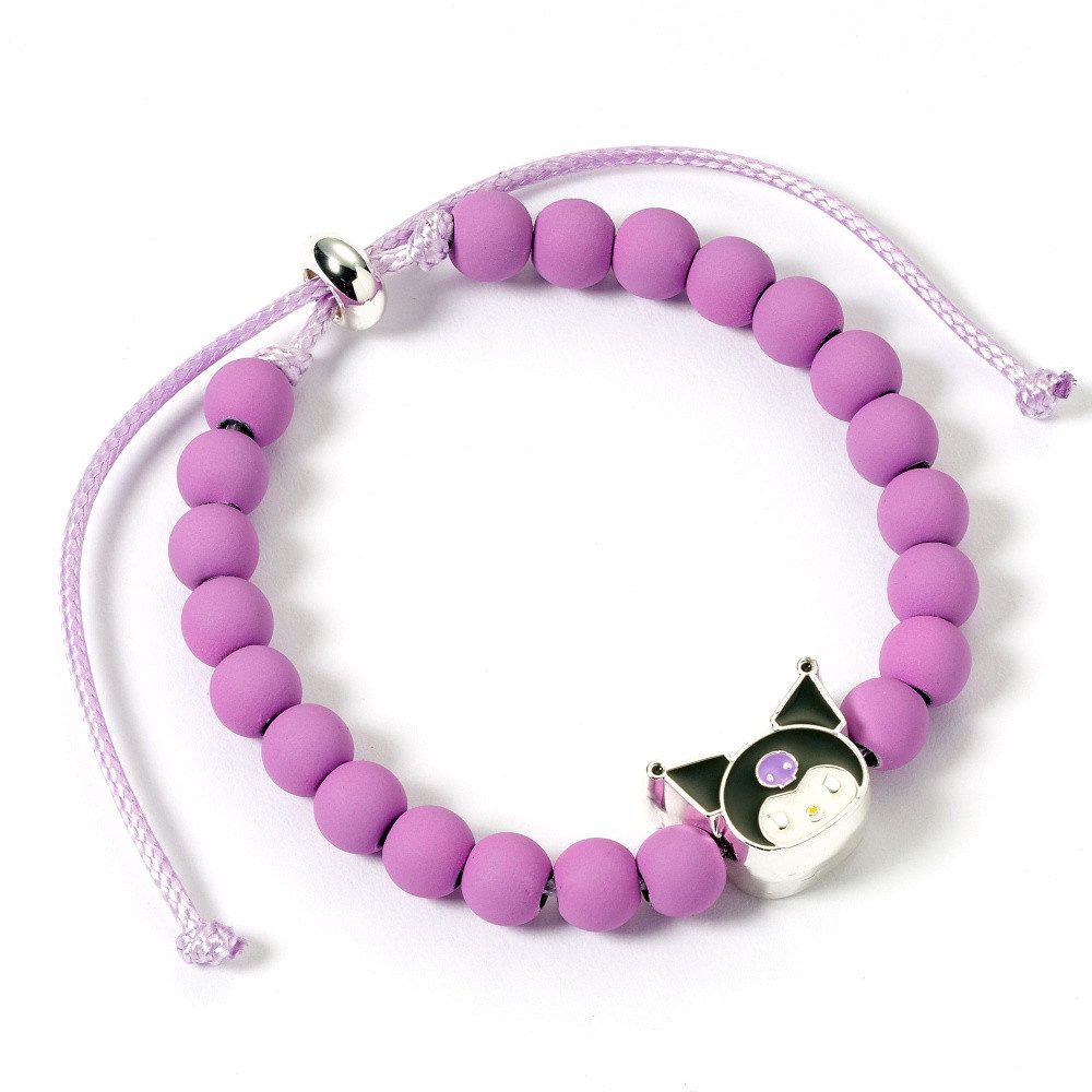 The Carat Shop Armband Hello Kitty Armband lila Perlen mit Kuromi Anhänger günstig online kaufen