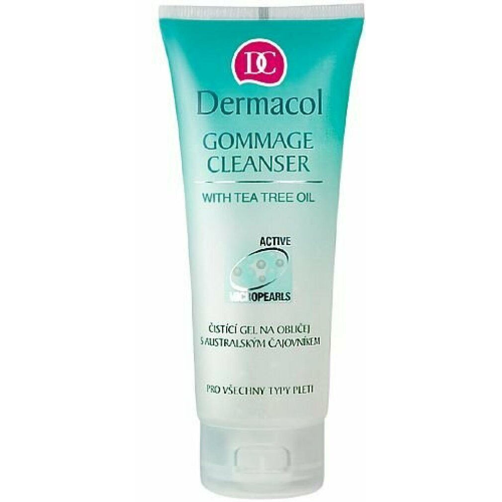 Dermacol Gesichts-Reinigungsschaum Gommage Cleanser mit Teebaumöl Reinigungsgel für das Gesicht