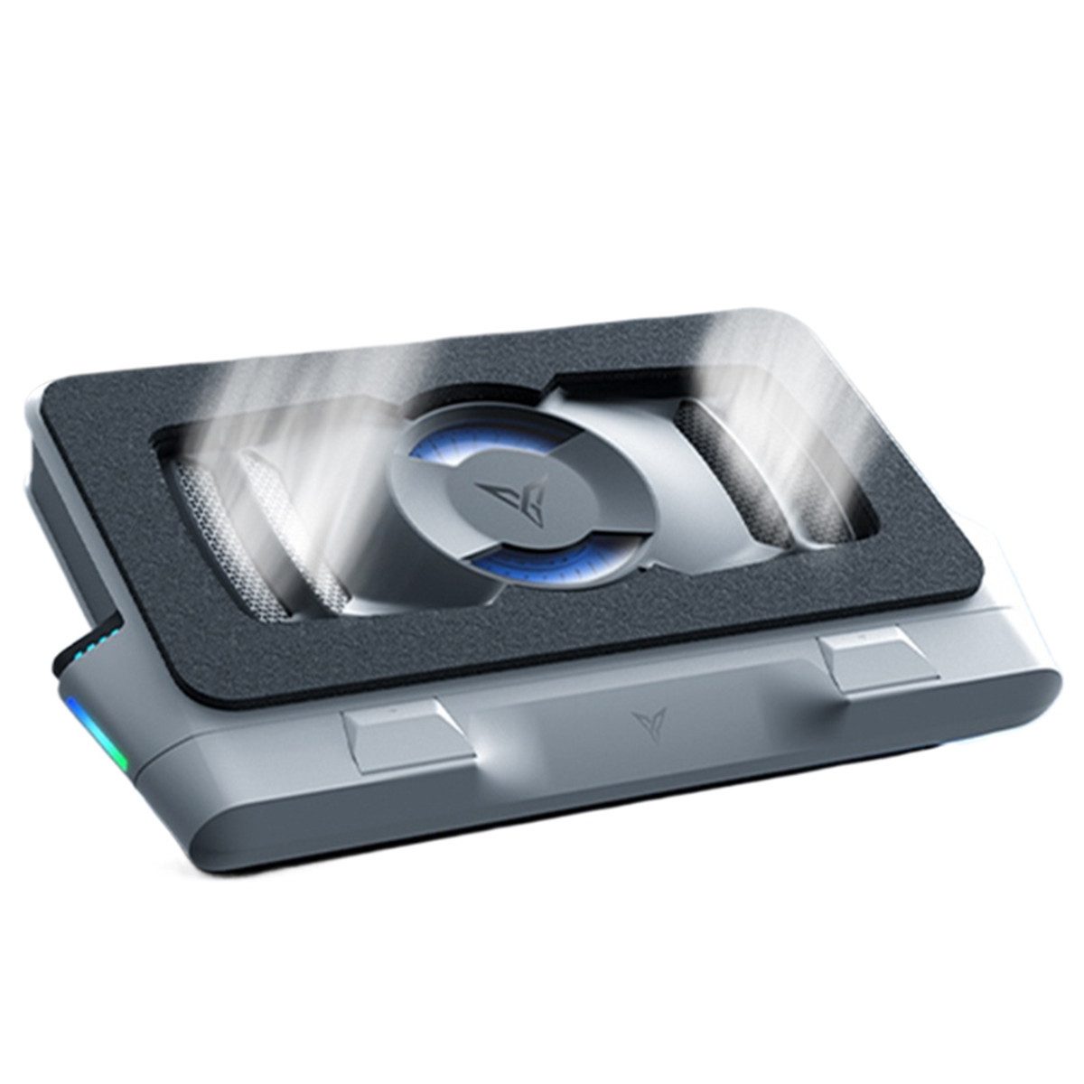 Insma Notebook-Kühler 4000RPM Laptop-Kühler Gaming Cooling Pad RGB App Steuerung, 27-Blatt-Lüfter Notebook Kühlpad 57 dB Für Laptops ab …