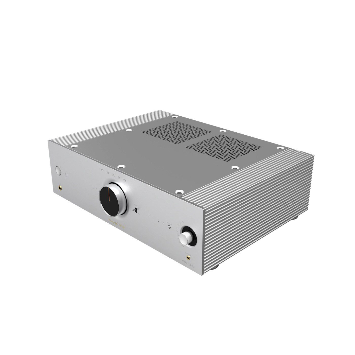 Onkyo ONKYO P-80, Network Pre Amp - Netzwerk-Vorverstärker - Silber Verstärker (Anzahl Kanäle: 2)