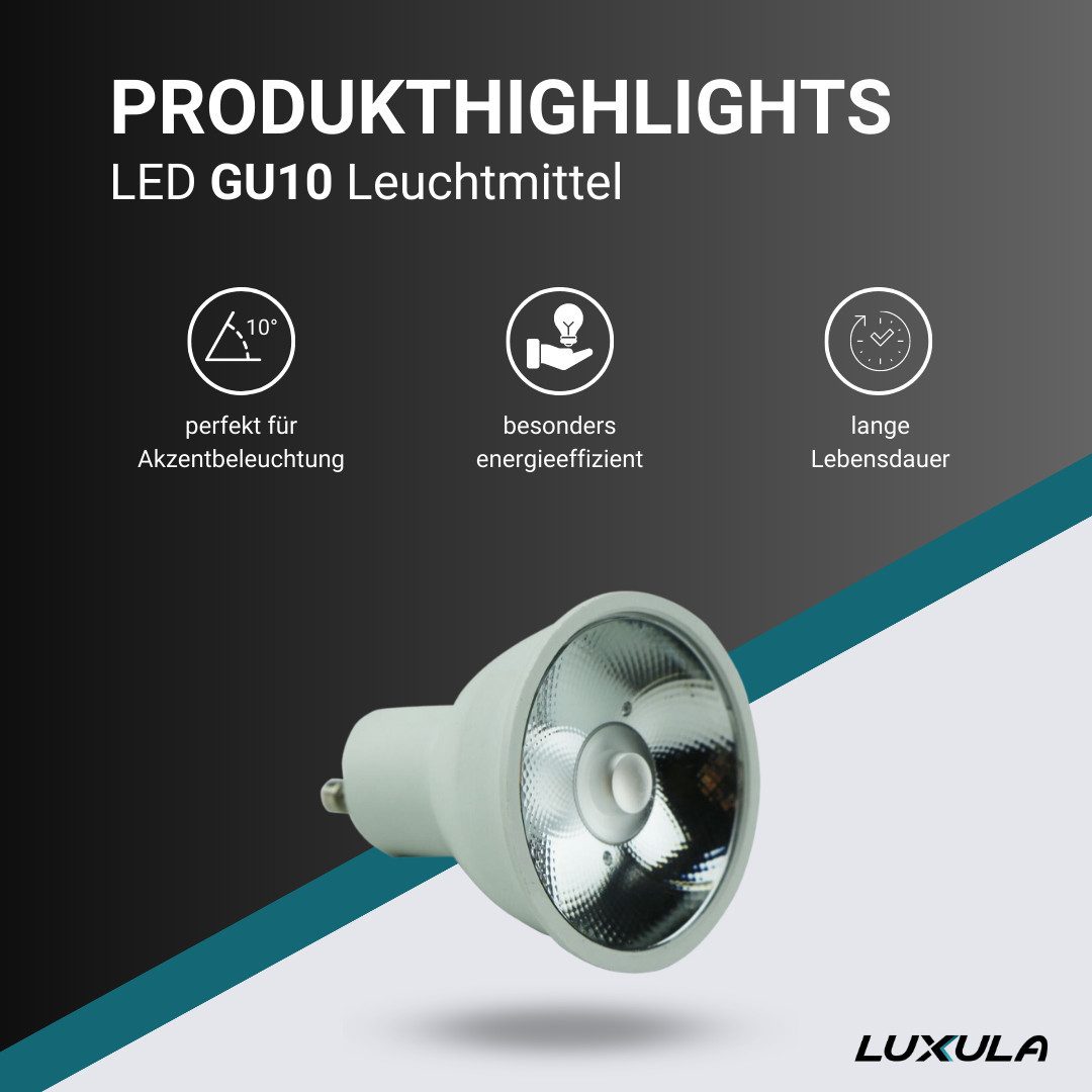 LUXULA LED-Leuchtmittel LUXULA LED-Leuchtmittel GU10