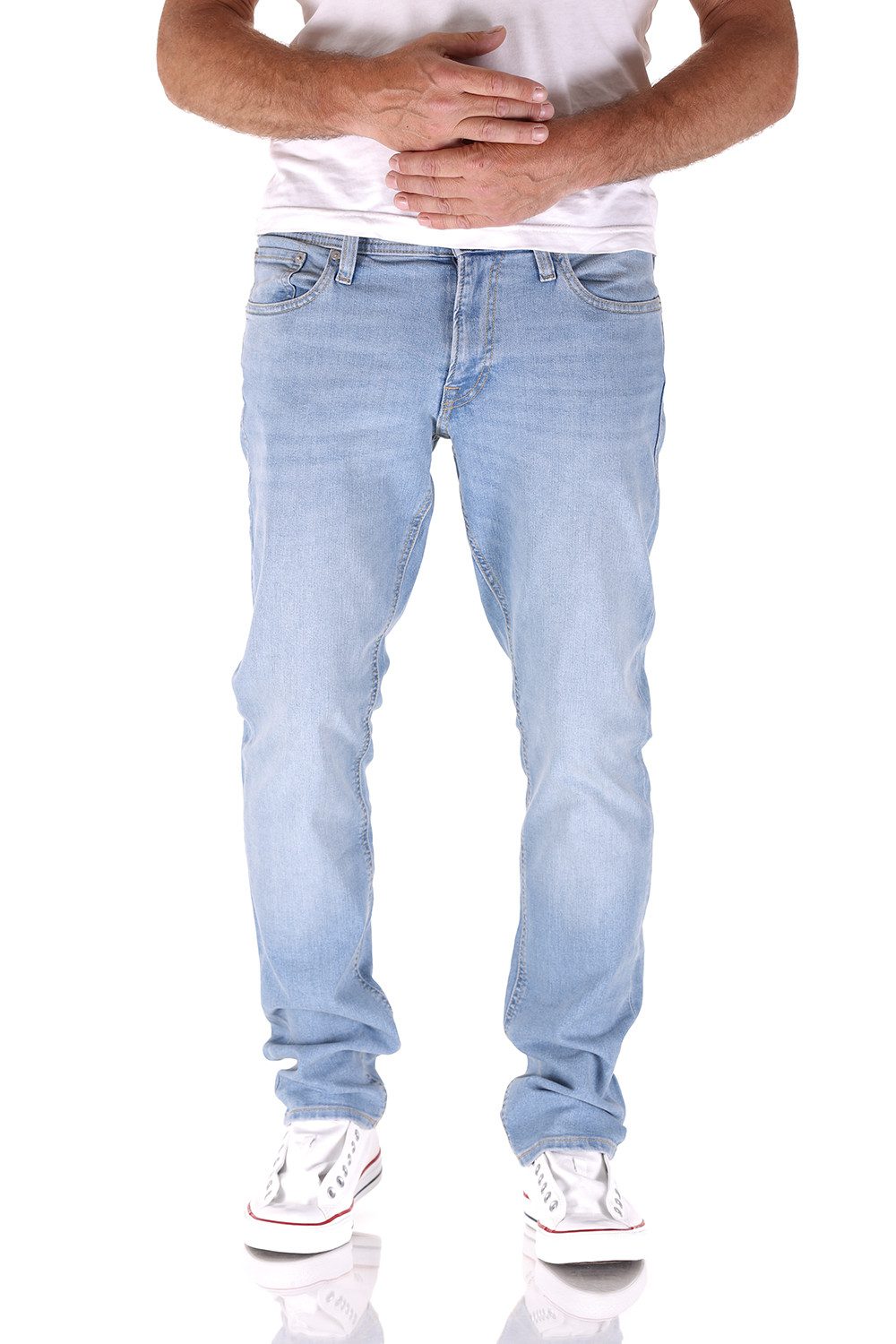 Jack & Jones Slim-fit-Jeans Jack & Jones Glenn Original Slim Fit Herren Jeans