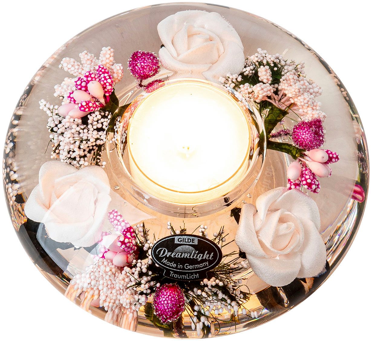 GILDE Teelichthalter Dreamlight (Set, 2 St), Teelichtleuchter Little Rose - günstig online kaufen
