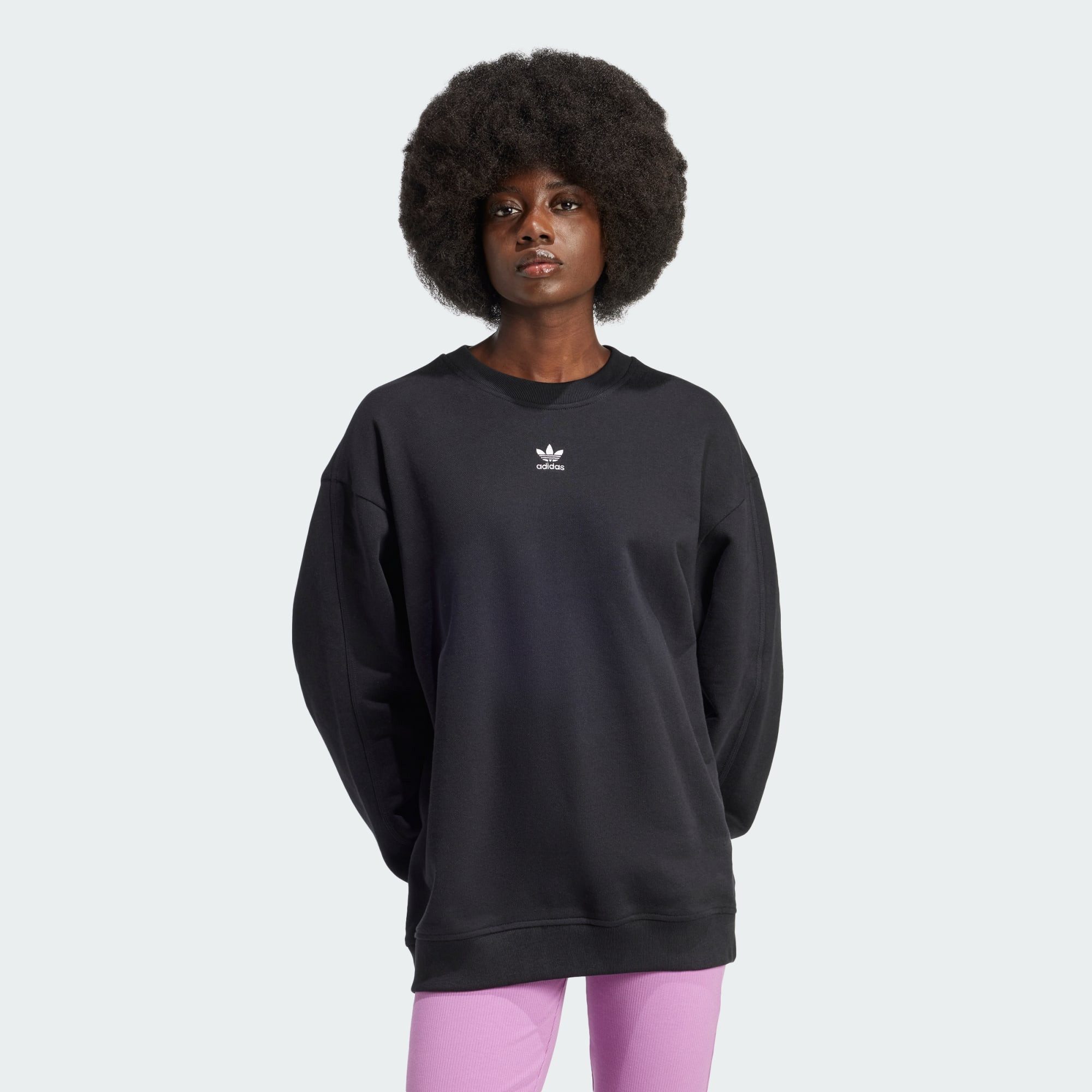 adidas Originals Longtop ESSENTIALS OVERSIZED FRENCH TERRY SWEATSHIRT (1-tl günstig online kaufen