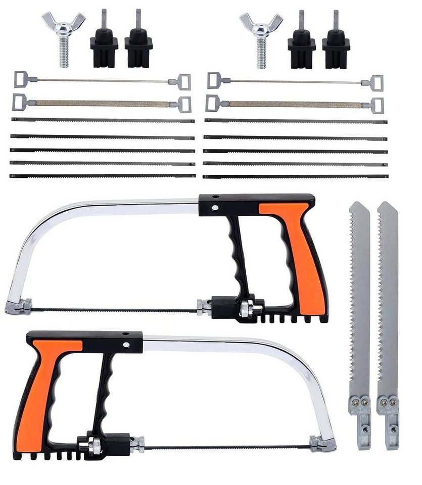 Thumbnail - BAYLI Multitool 2 x 12 in 1 Hand Bügelsäge Set mit Koffer, multifunktions Handsäge