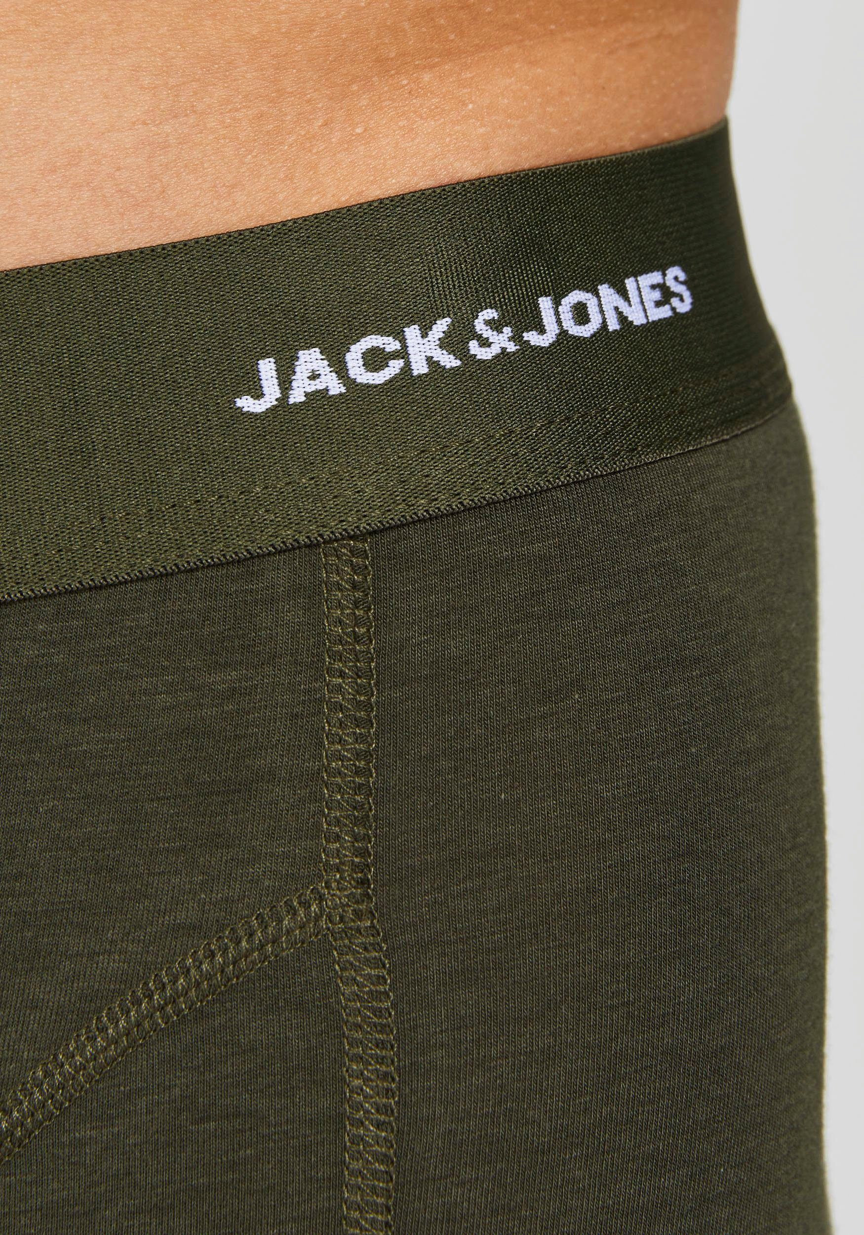 Jack PACK Jones (Packung, JACBASIC TRUNKS Trunk BAMBOO 3 Night & Forest NOOS 3-St)