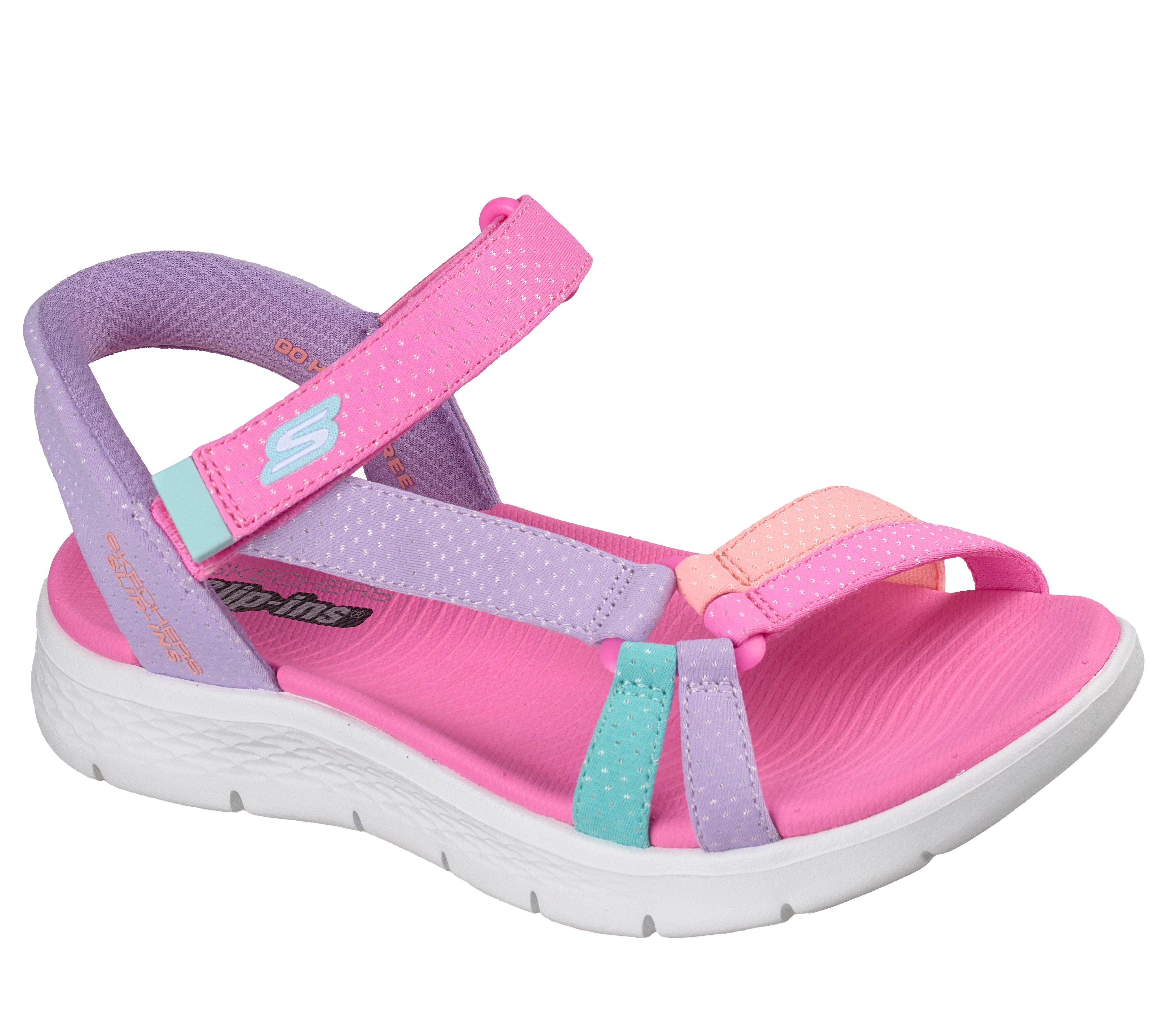 Skechers GO WALK FLEX SANDAL Sandale Sommerschuh mit Klettverschluss, Größenschablone zum Download – Bild 4 von 5