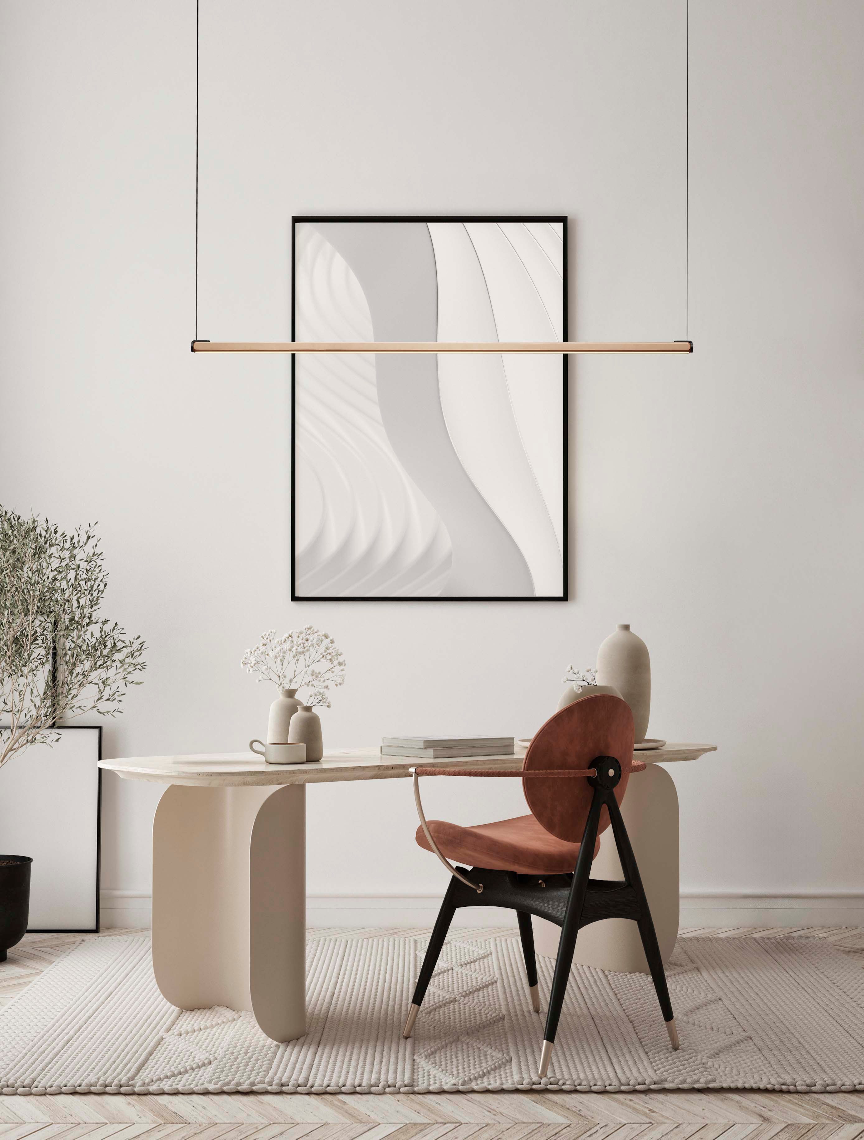 Nova Luce Pendelleuchte LIOS, Warmweiß