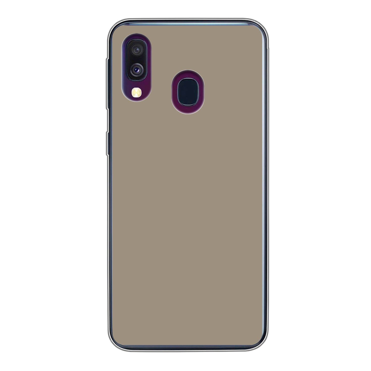 Handyhülle für Samsung Galaxy A40 Interieur - Farben - Beige