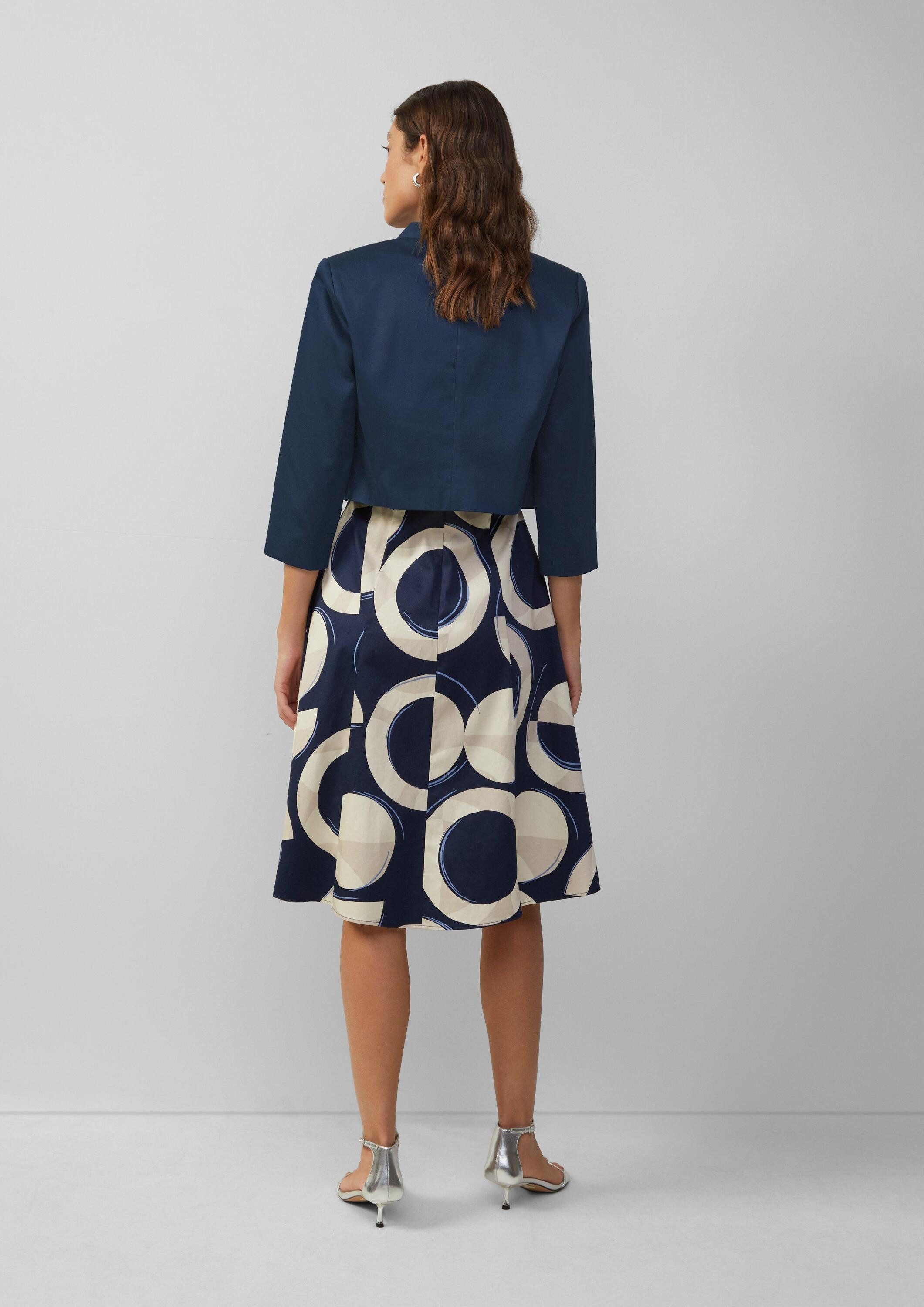s.Oliver Jackenblazer Indoor-Blazer Verkürzter Blazer mit 3/4-Ärmeln
