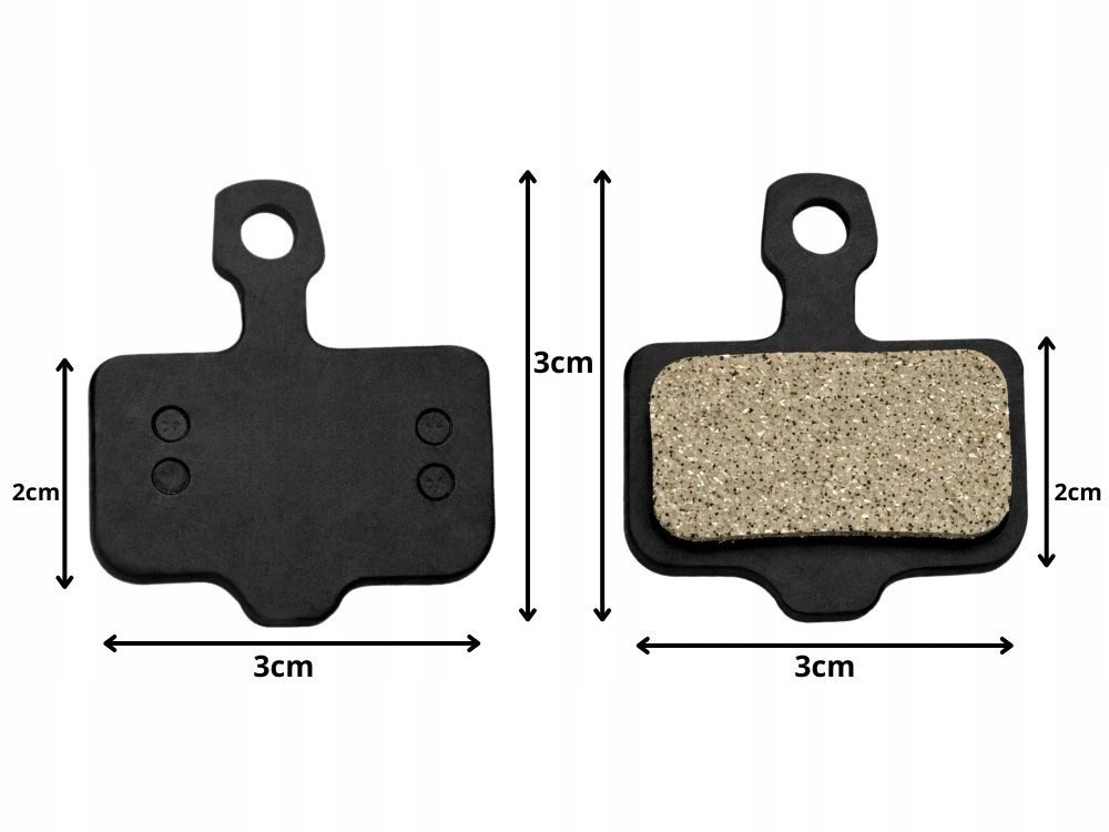 VERK GROUP Bremsbelag Fahrrad Bremsbeläge 1 Paar Scheibenbremse Disc Pads E-Bike (Paar, 2-St), Inklusive Montagefeder, Für Scheibenbremsen – Bild 5 von 5