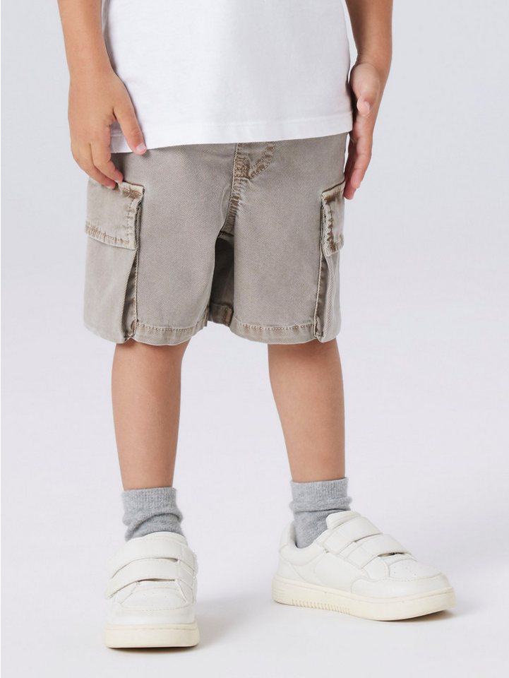 Name It Shorts NMMBEN B CARGO MK SHORTS 7805-PO NOOS aus Lyocell, Polyester, Viskose und Elasthan, Baggy Fit