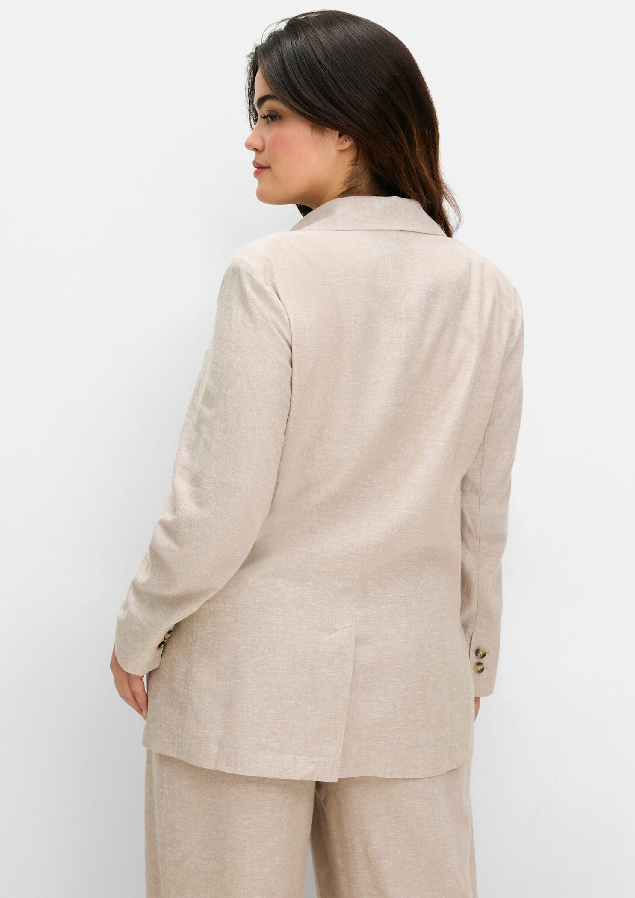 Sheego Blusenblazer Blazer Langarm günstig online kaufen
