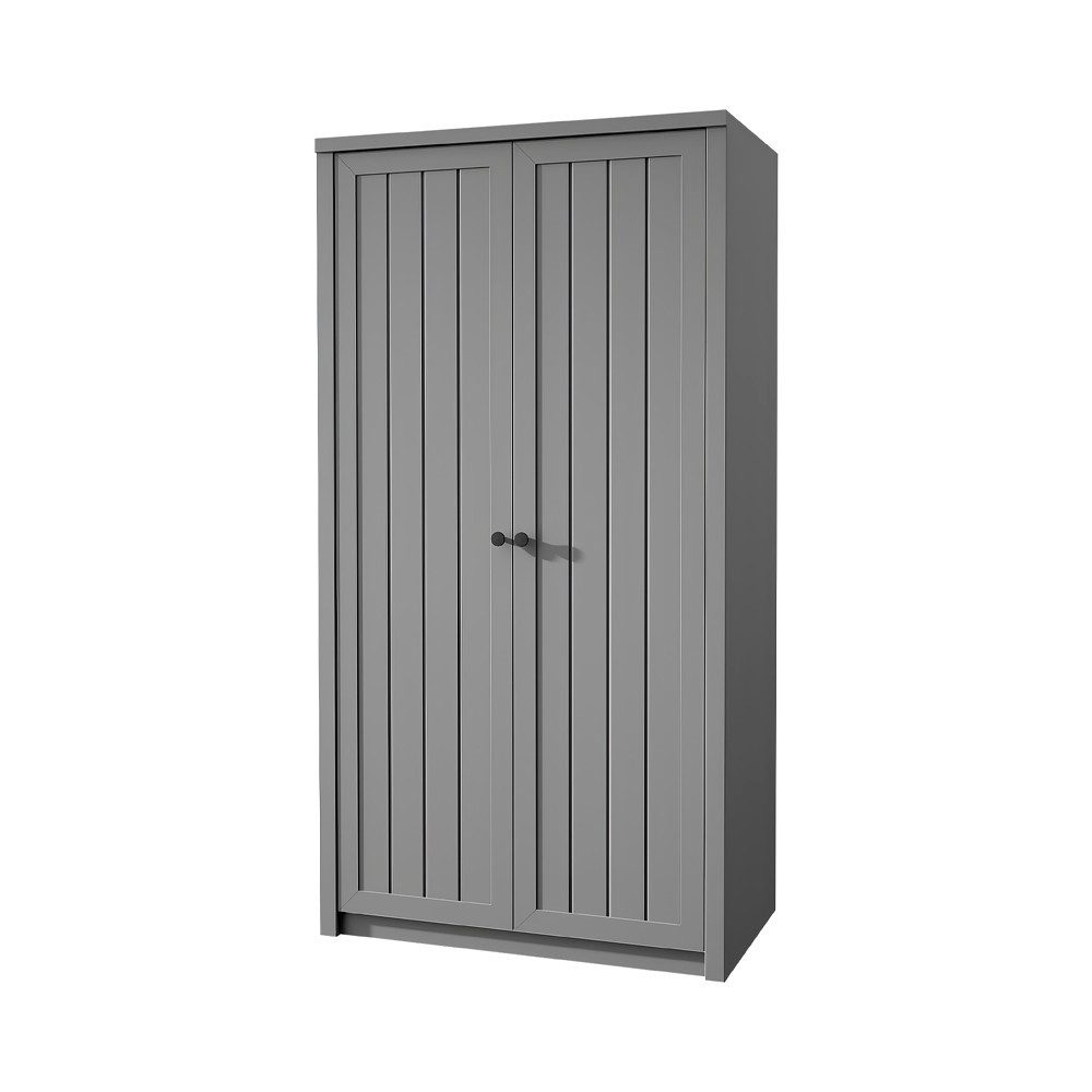 Xlmoebel Kleiderschrank Massivholz Kleiderschrank im rustikalen Landhausstil (1-St., Kleiderschrank) Hergestellt in Europa