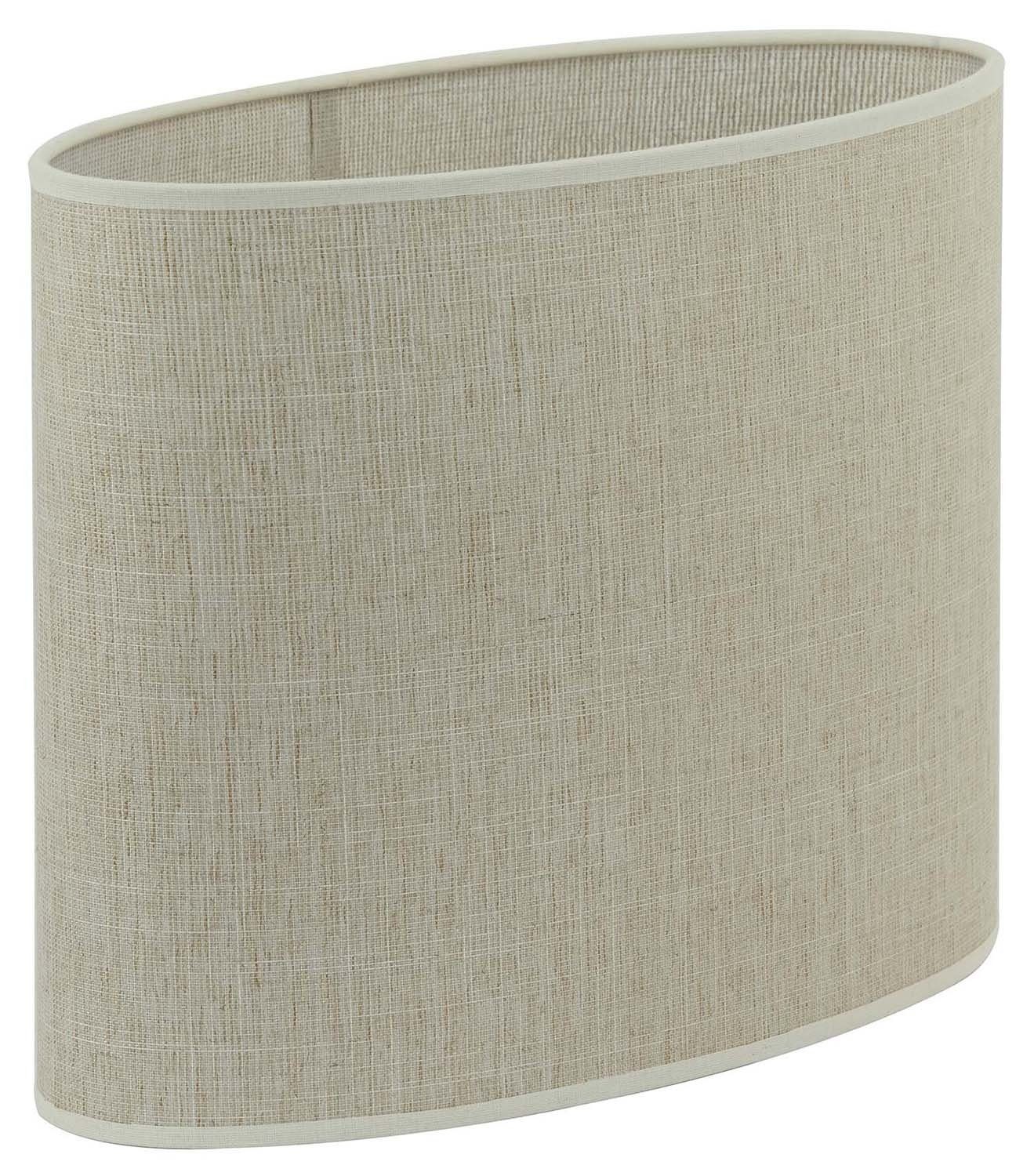 Light & Living Lampenschirm BRESKA, Perlweiß, Textil, B 38 x H 28 x T 17 cm