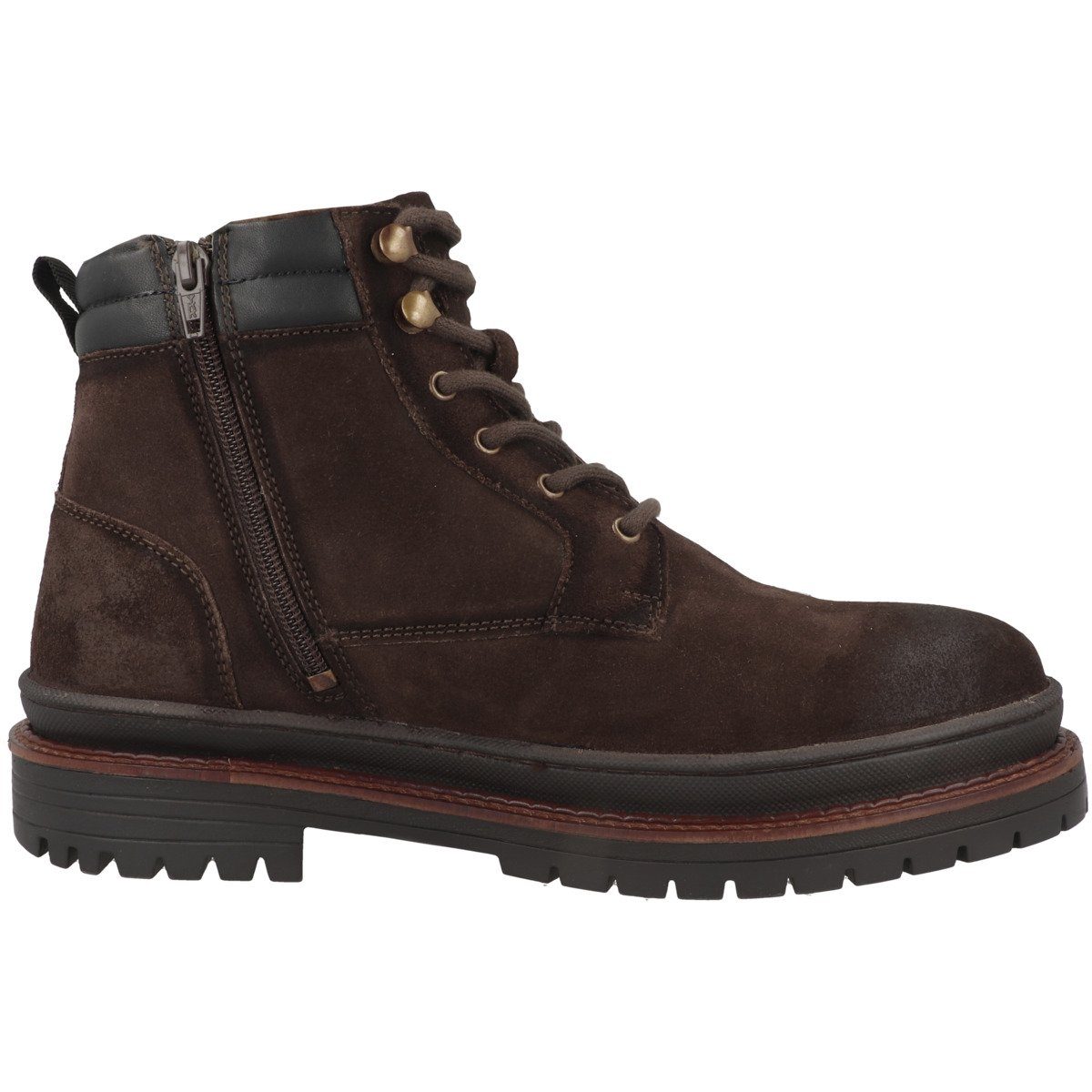 Dockers by Gerli 51CR101 Herren Schnürboots Stiefeletten, Stiefel, Winterstiefel, Winterboots, Schneestiefel