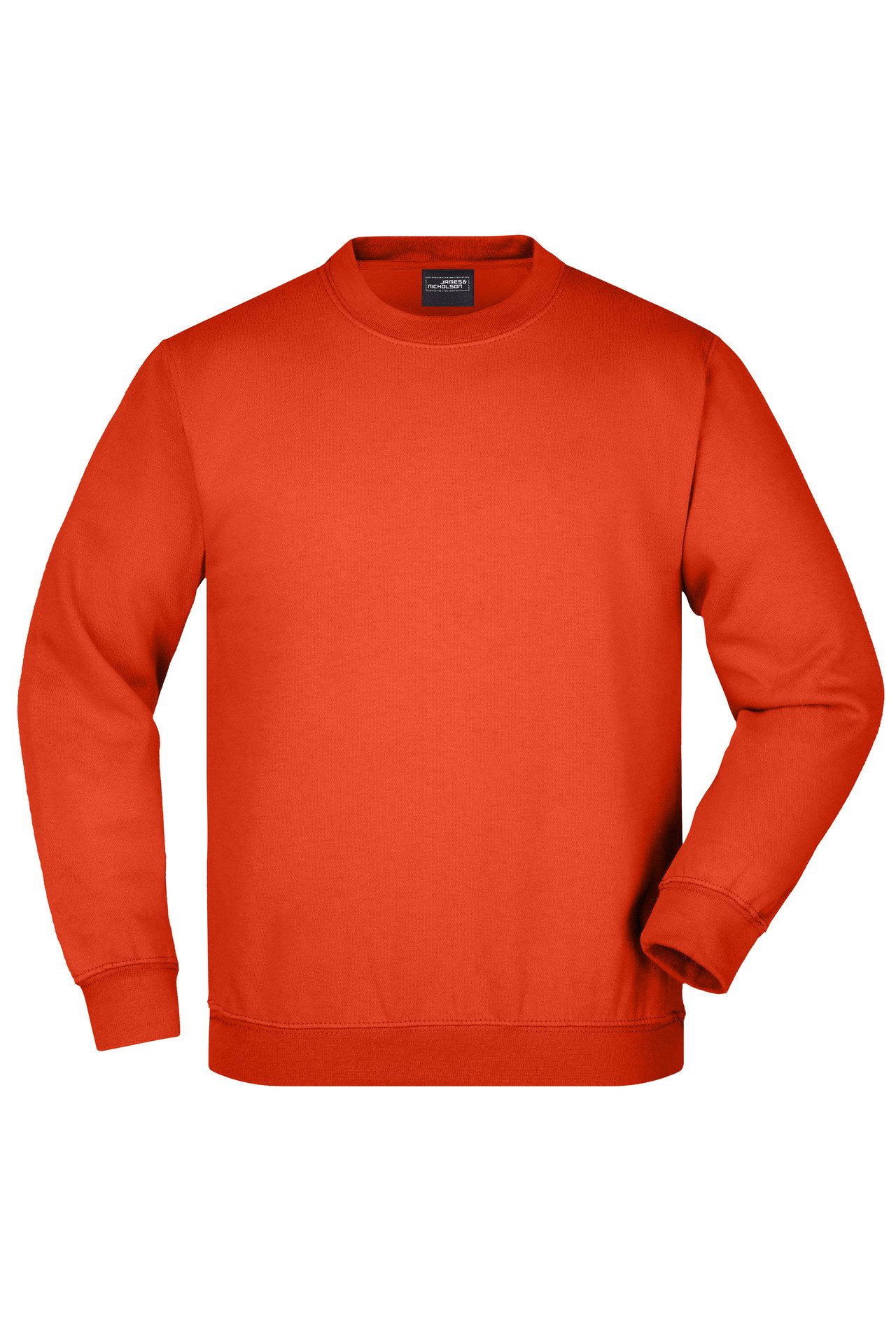 James & Nicholson Sweatshirt Kinder Sweatpullover innen weich angeraut Bequemer und angenehm warmer Pulli für Schule und Freizeit