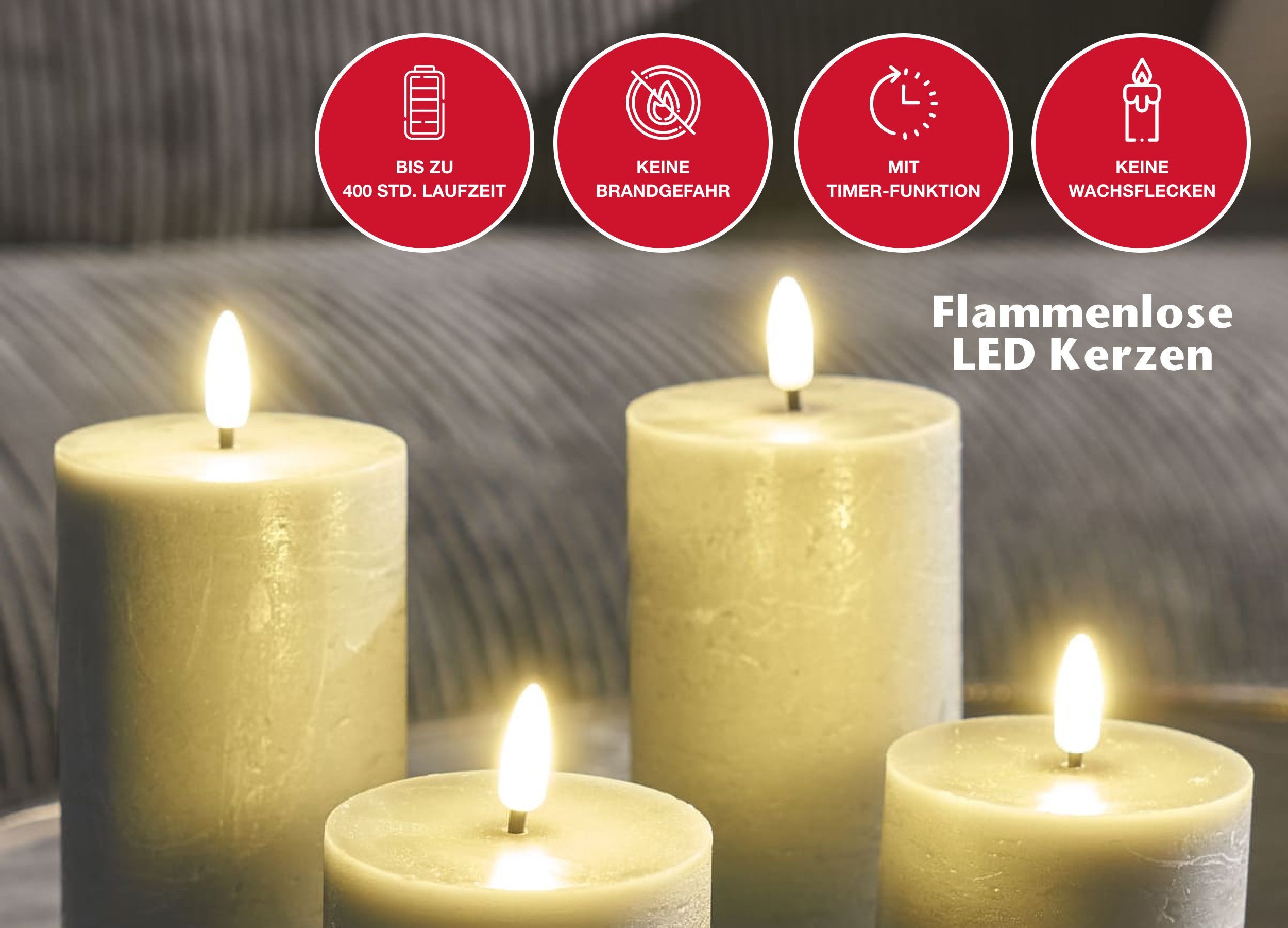 LC Home LED-Kerze Candela Lights LED günstig online kaufen
