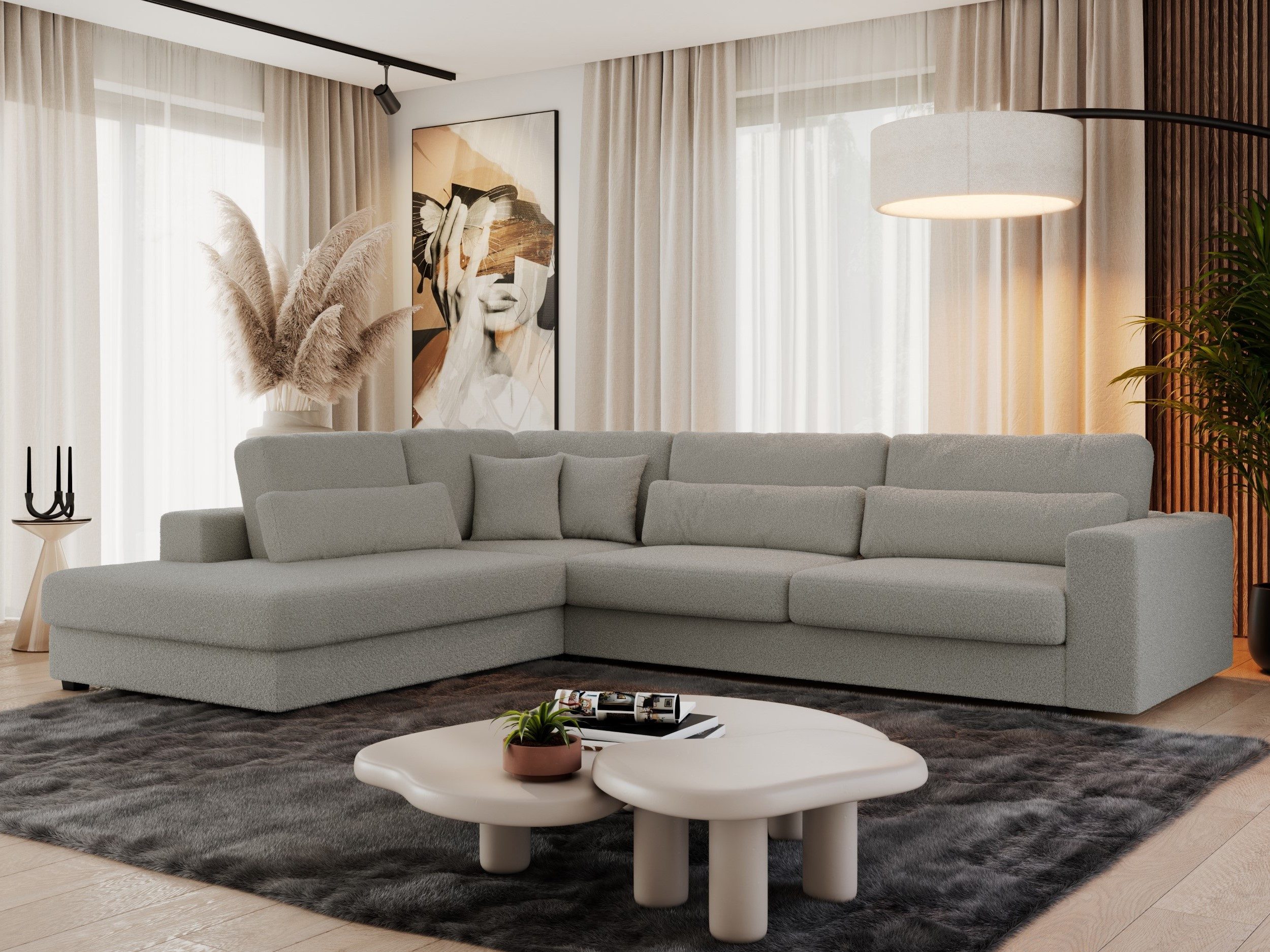 MKS MÖBEL Ecksofa SAVONA, Set, Ecksofa günstig online kaufen