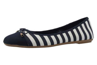 Fitters Footwear 2.514343 Navy/White Ballerina