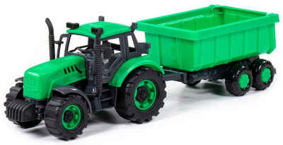 Polesie Spielzeug-Traktor »Traktor Kinder Spielzeug Progress mit Muldenkipper«