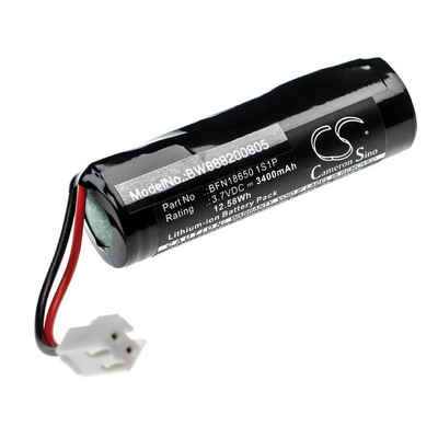 vhbw kompatibel mit Leifheit Classic 51102 Staubsauger-Akku Li-Ion 3400 mAh (3,7 V)