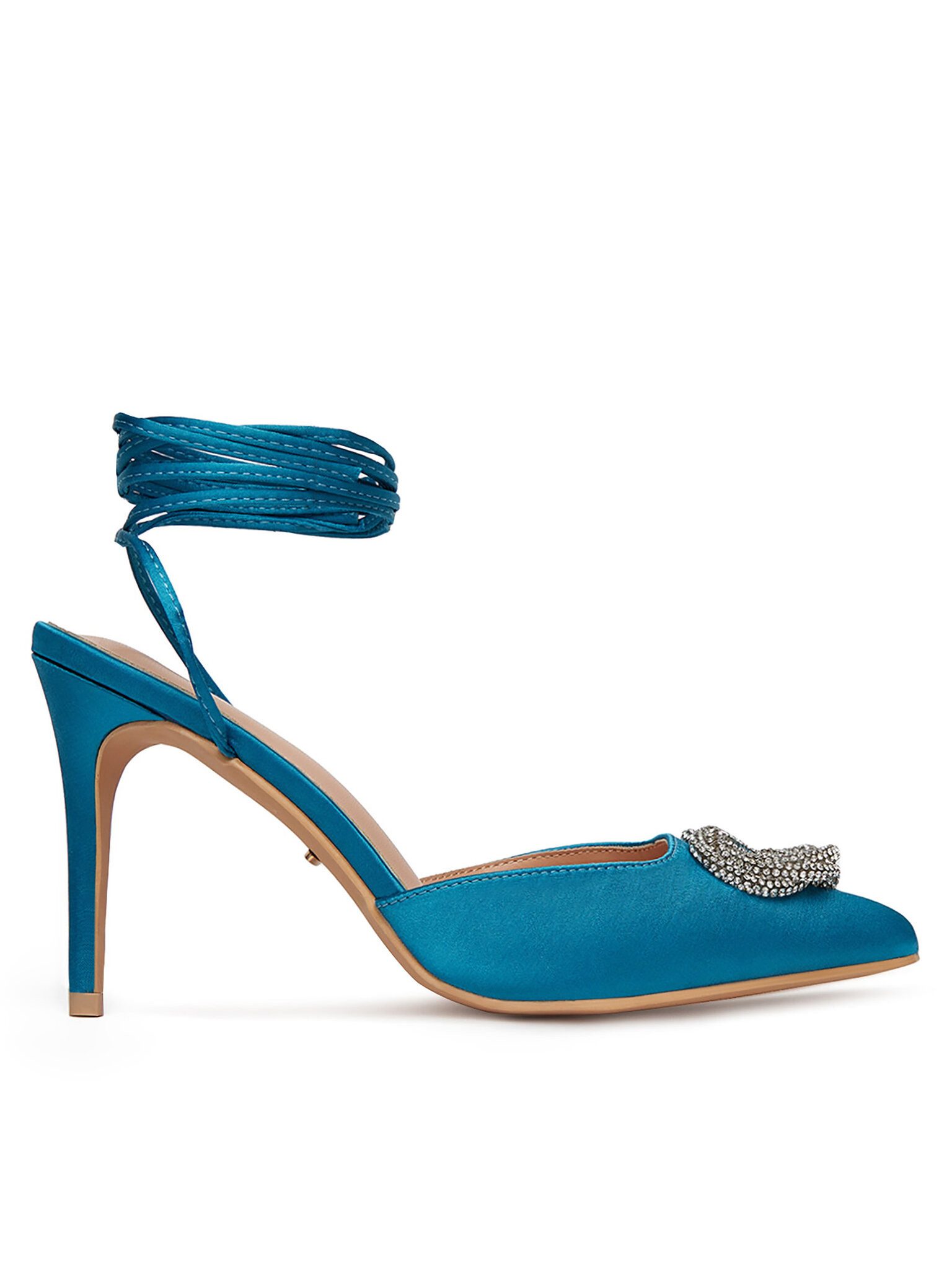 DeeZee Deezee Damen High Heels Blau ZALFA5304-23 High-Heel-Stiefel