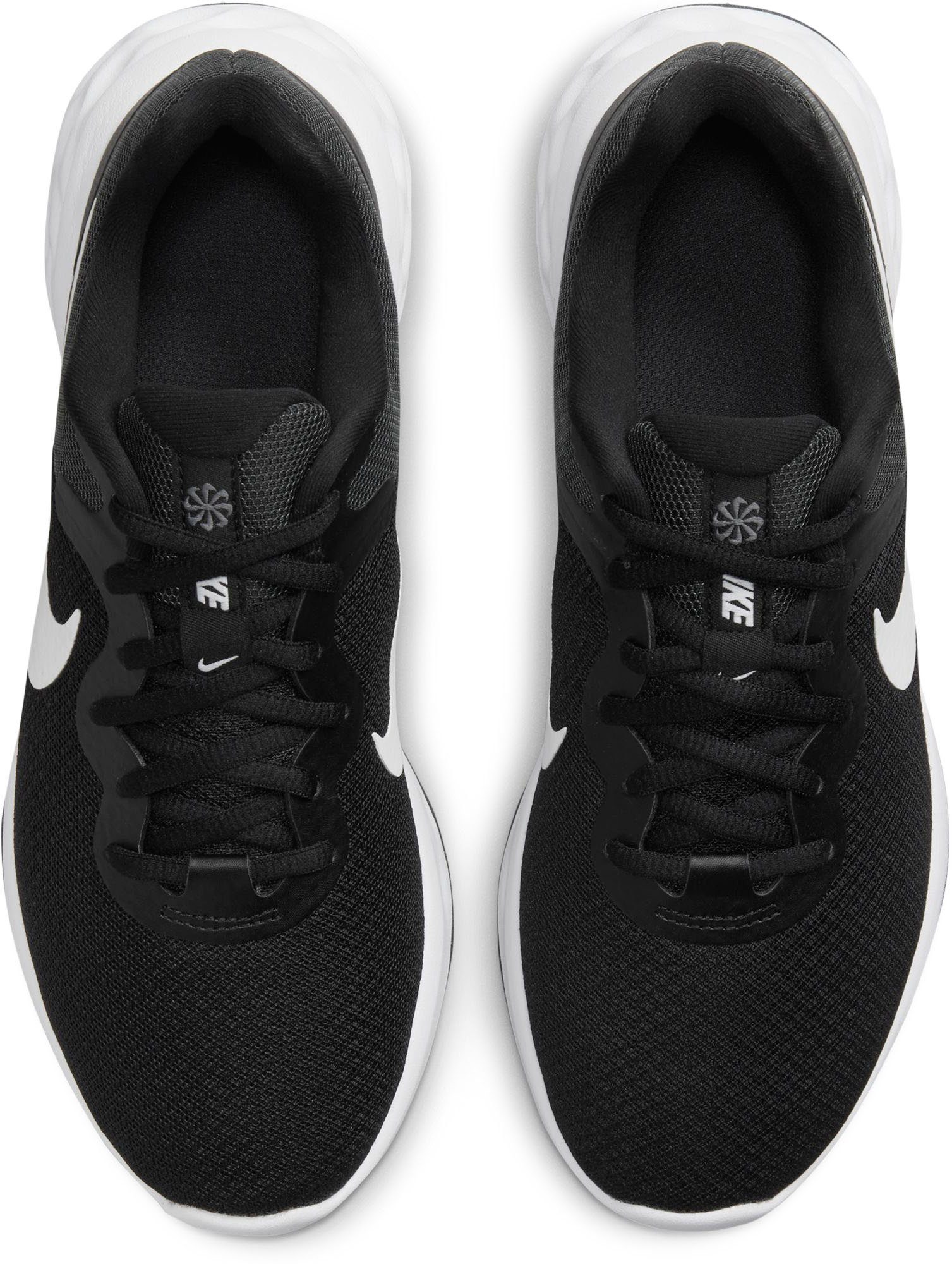 Nike REVOLUTION 6 Laufschuh NEXT NATURE schwarz-weiß