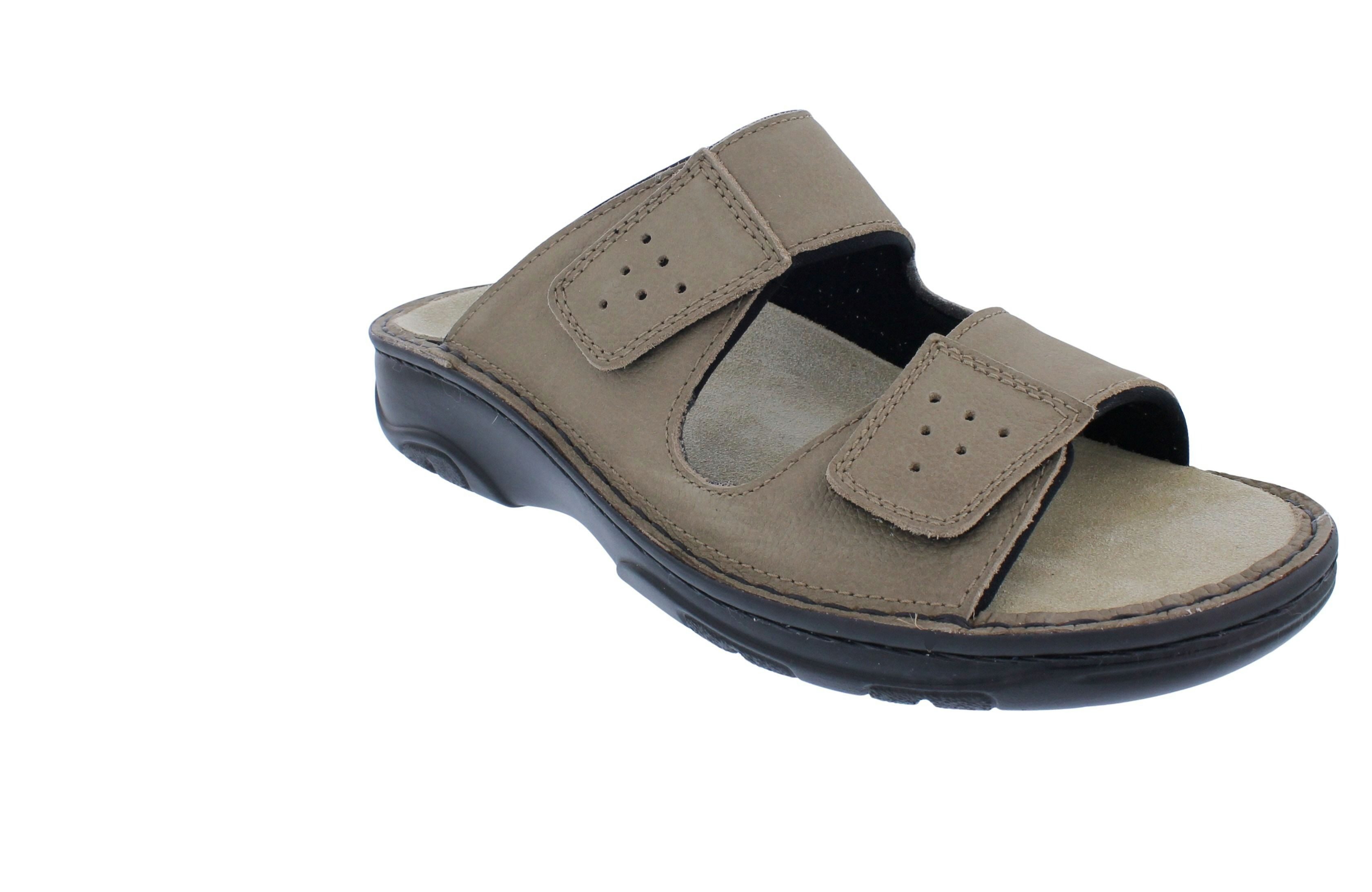 BERKEMANN Berkemann Pantolette Tobias mit Fußbett zum Wechseln 5801-485, Braun, Pantolette