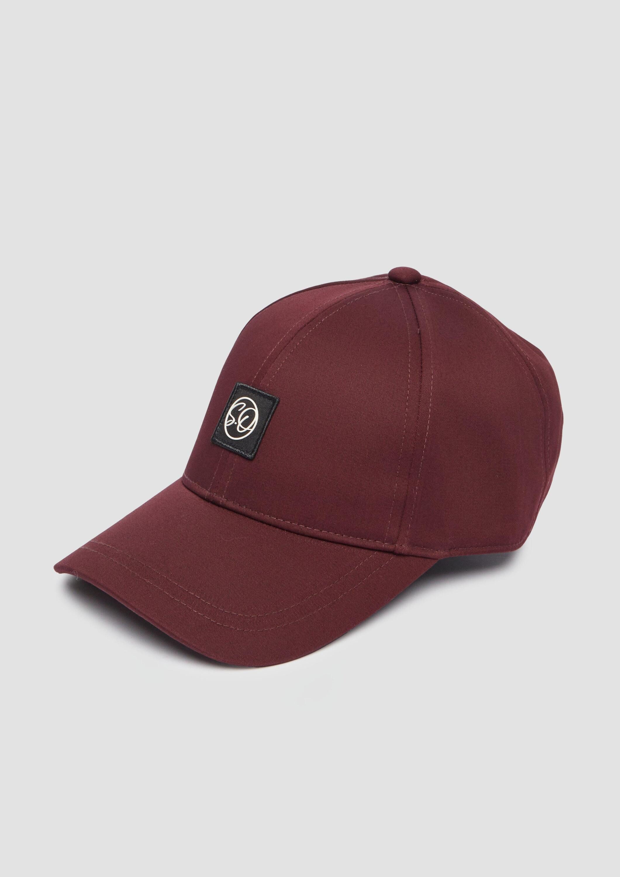 s.Oliver Snapback Cap Kappe Kappe aus Twill mit Logo-Patch