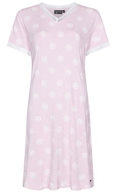 Pastunette Nachthemd Damen Schlafshirt mit kurzem Arm (1-tlg) Edles Design