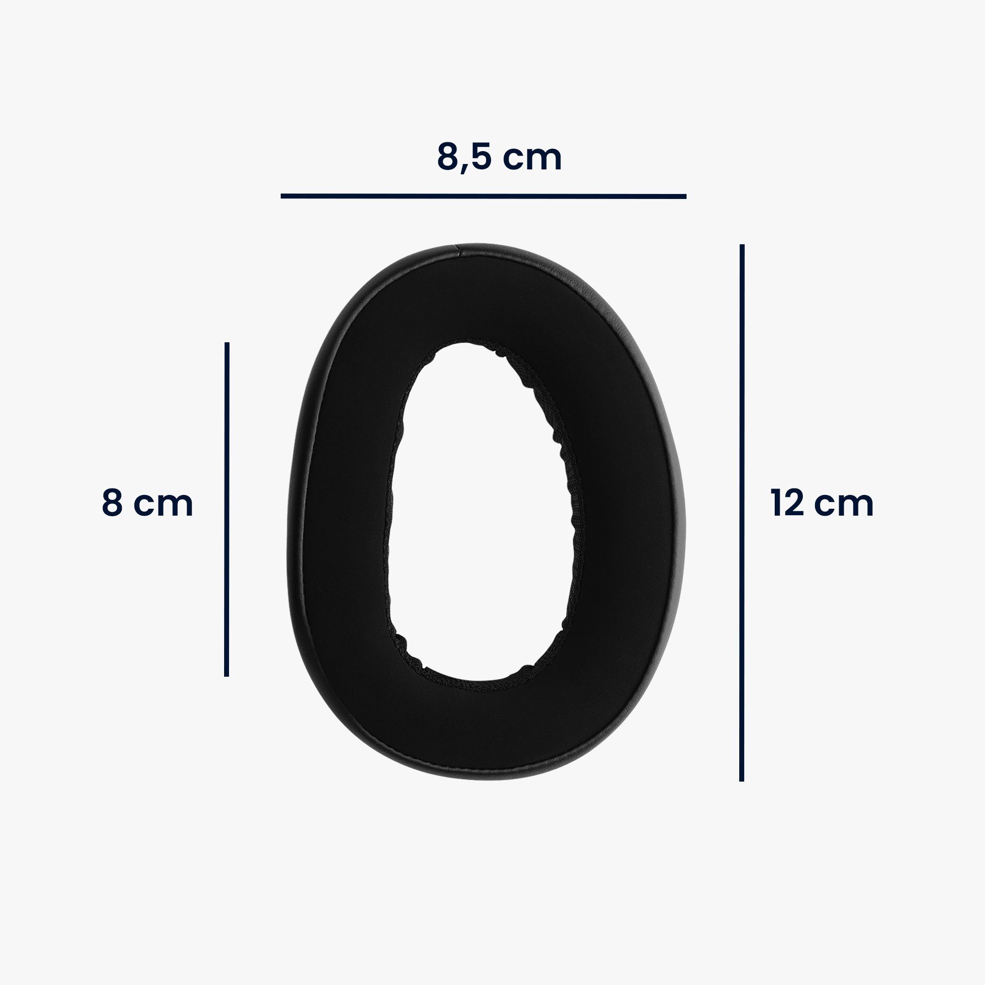 Ohr - Polster für Headphones) Over EPOS Ear Kopfhörer Pro 2x (Ohrpolster für H6 kwmobile Polster Kunstleder Ohrpolster