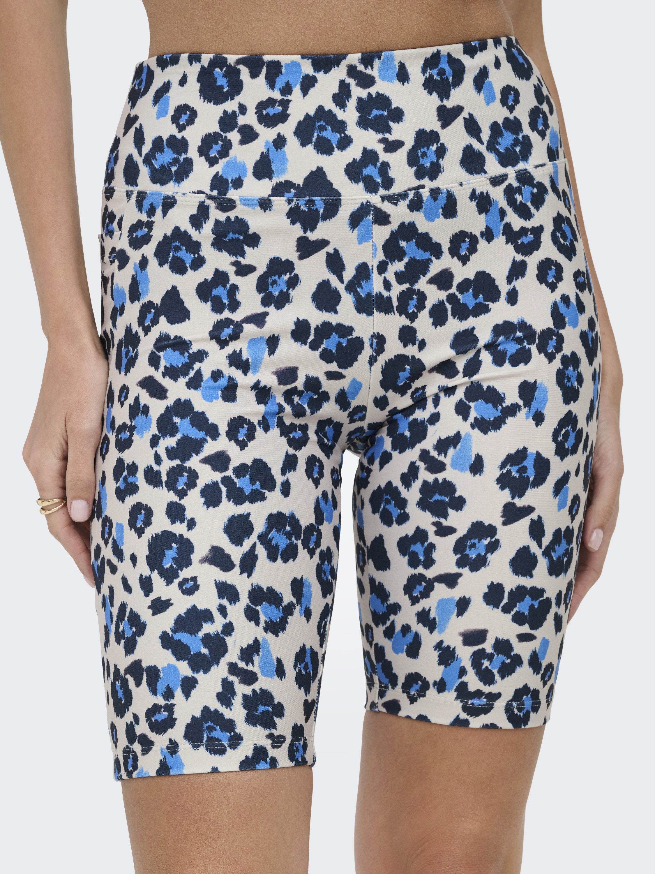 ONLY Play Trainingstights ONPRYA-2-FERN LIFE HW AOP PCK SHORTS