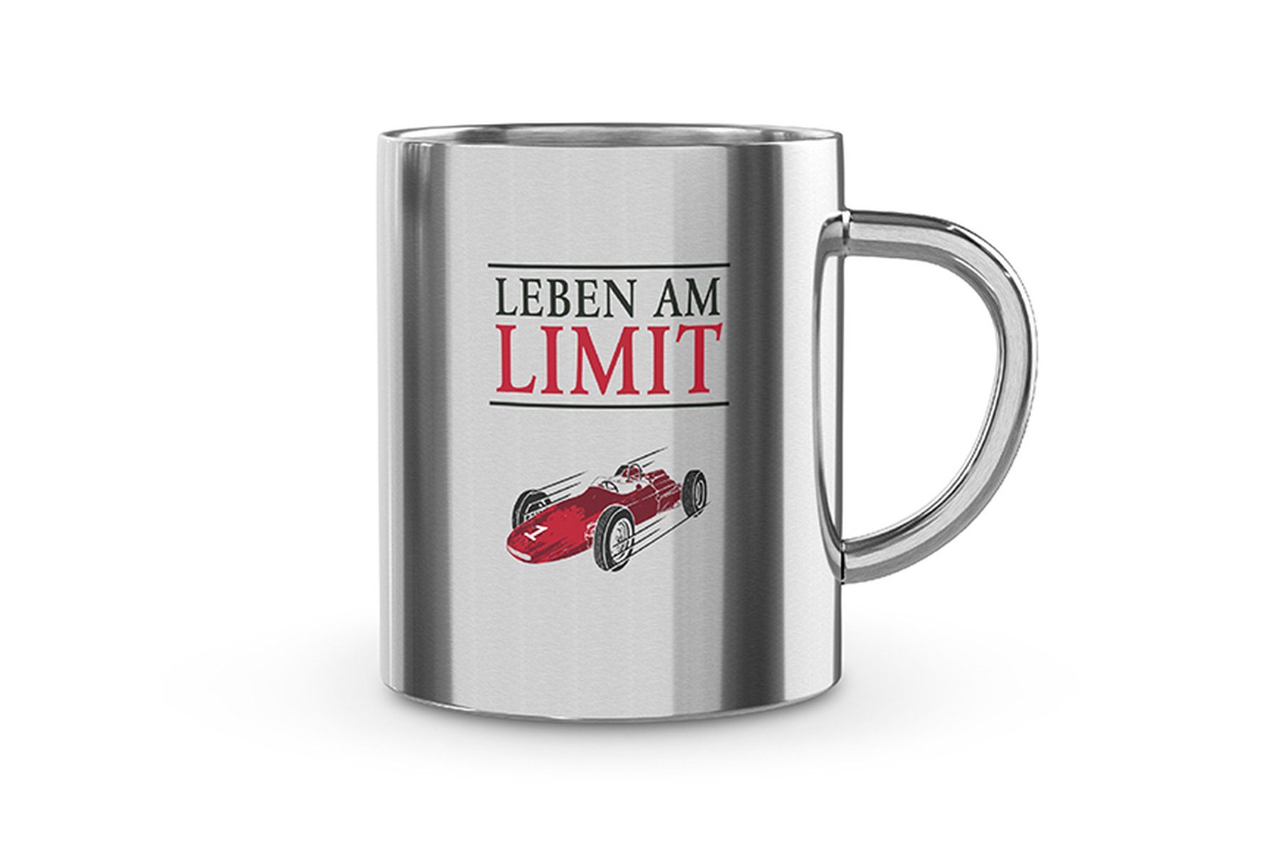 La Vida Thermobecher Thermobecher Thermotasse Isolierbecher Camping Kaffeetasse Edelstahl