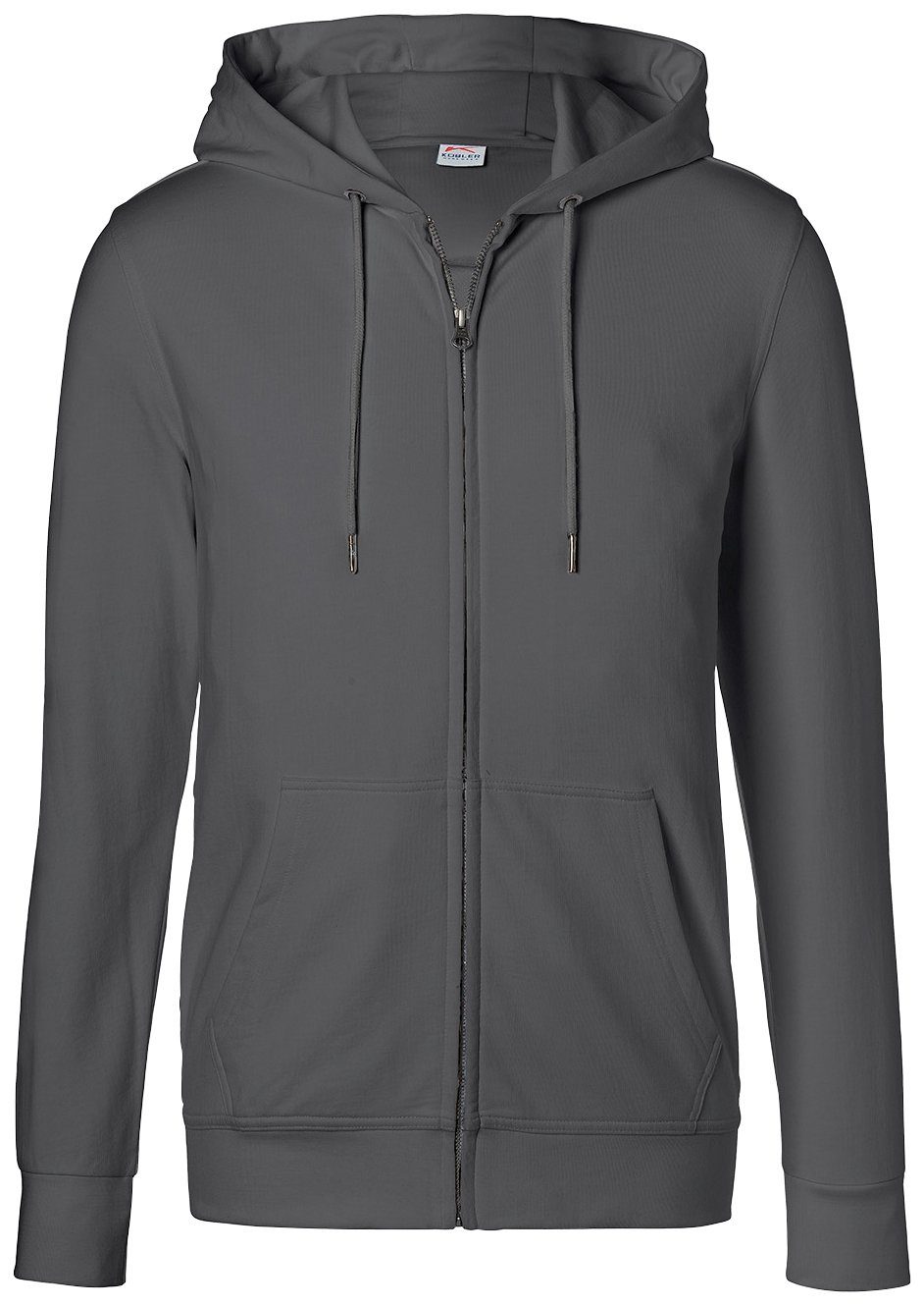 Kübler Kapuzensweatjacke Gr. XS - 4XL, Formstabile Ärmel- und Saumbündchen