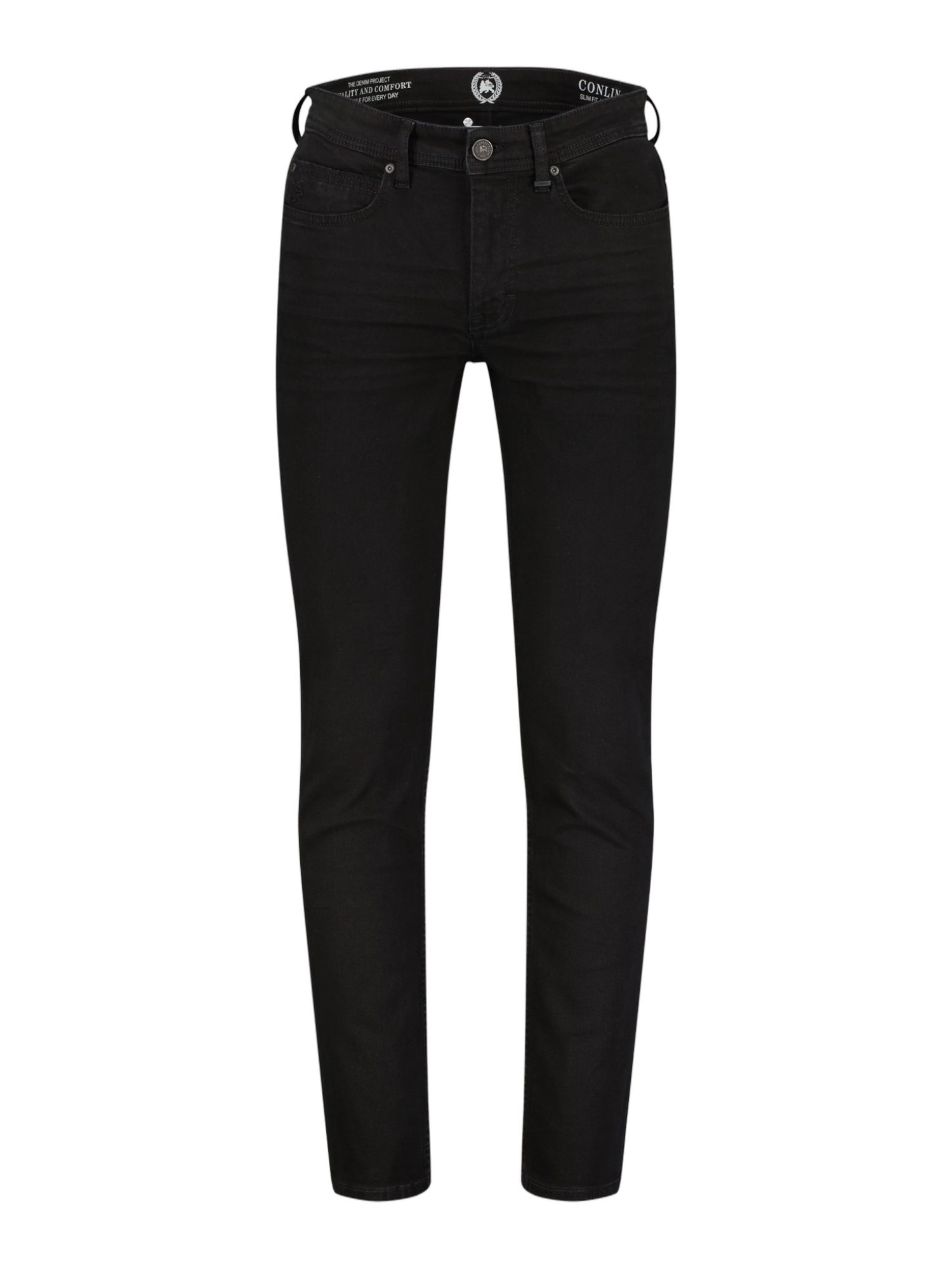 LERROS 5-Pocket-Jeans schwarz,Casual,Baumwolle,Unifarben,Slim Fit,Hoch